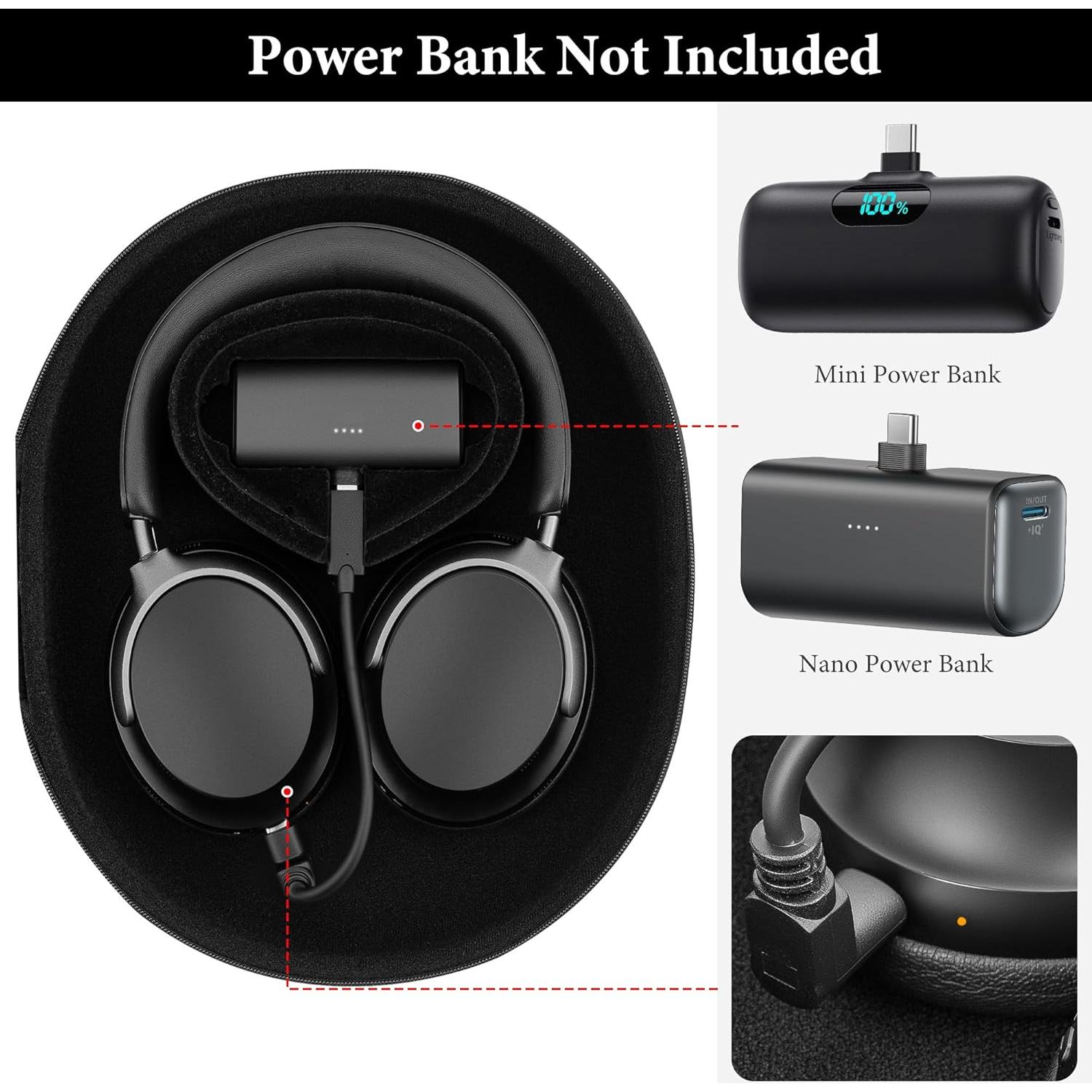 Funda Dura Geekria para Auriculares Bose QC Ultra y 35 II
