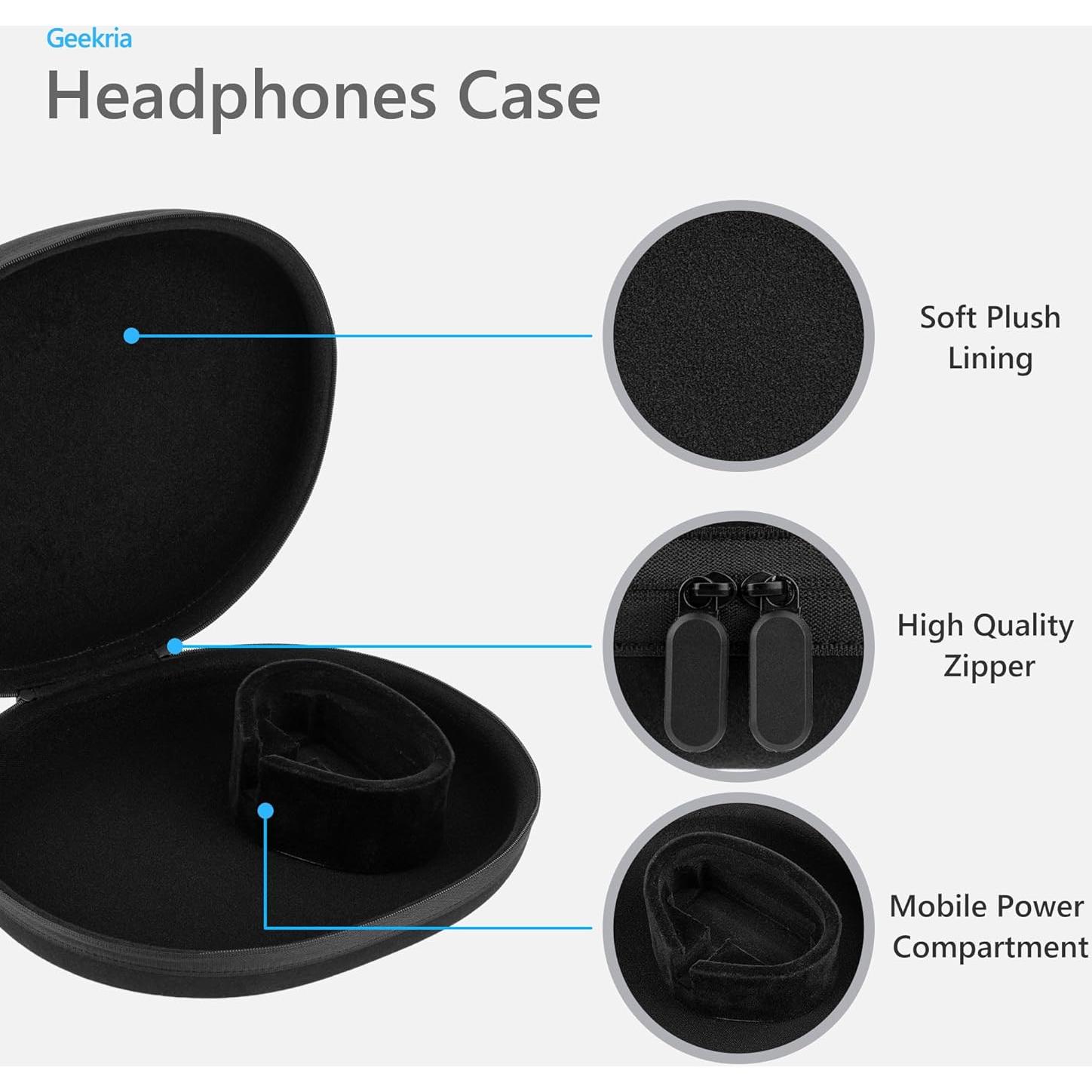 Funda Dura Geekria para Auriculares Bose QC Ultra y 35 II