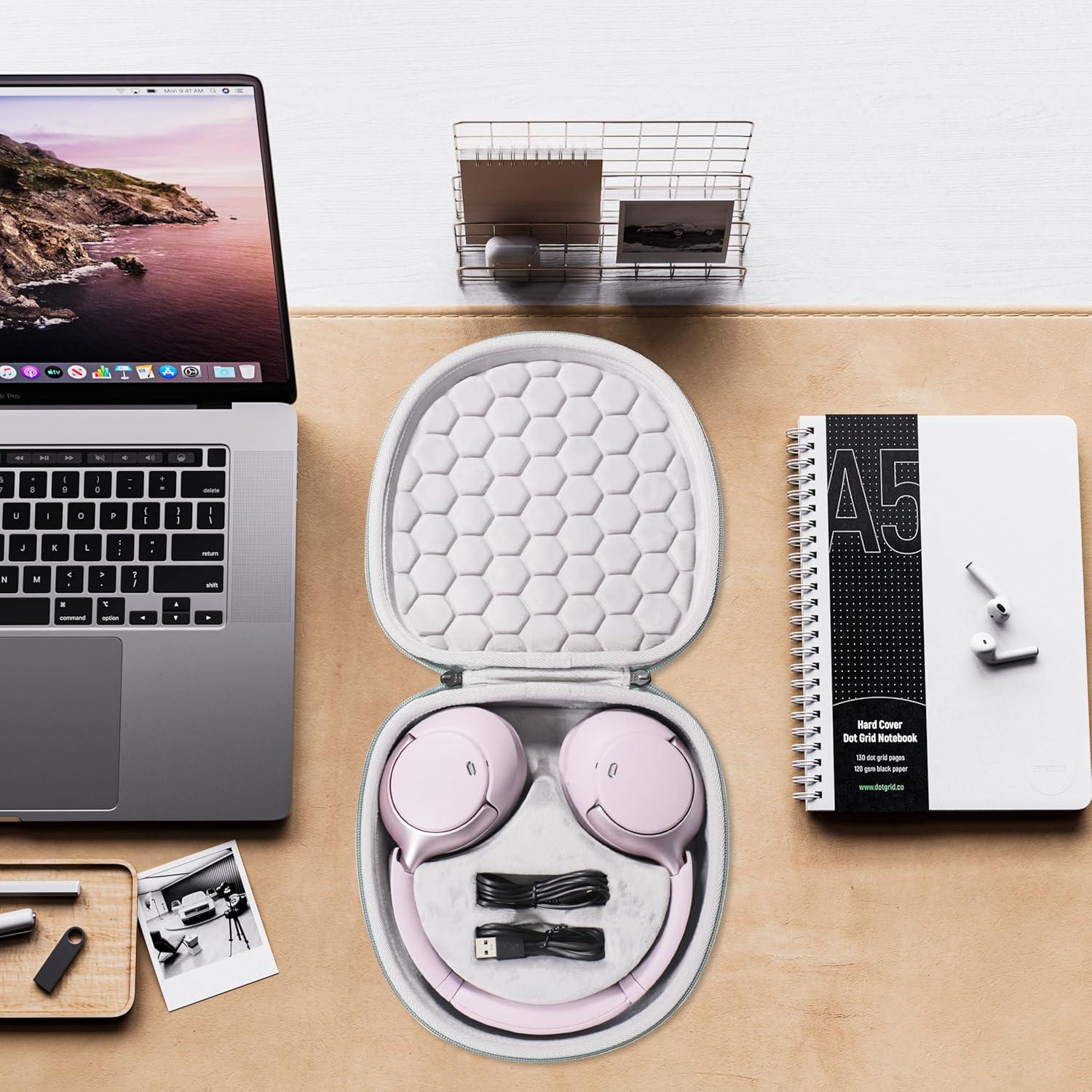 Funda de Viaje Jomwag para Auriculares Bose y Sony - Gris