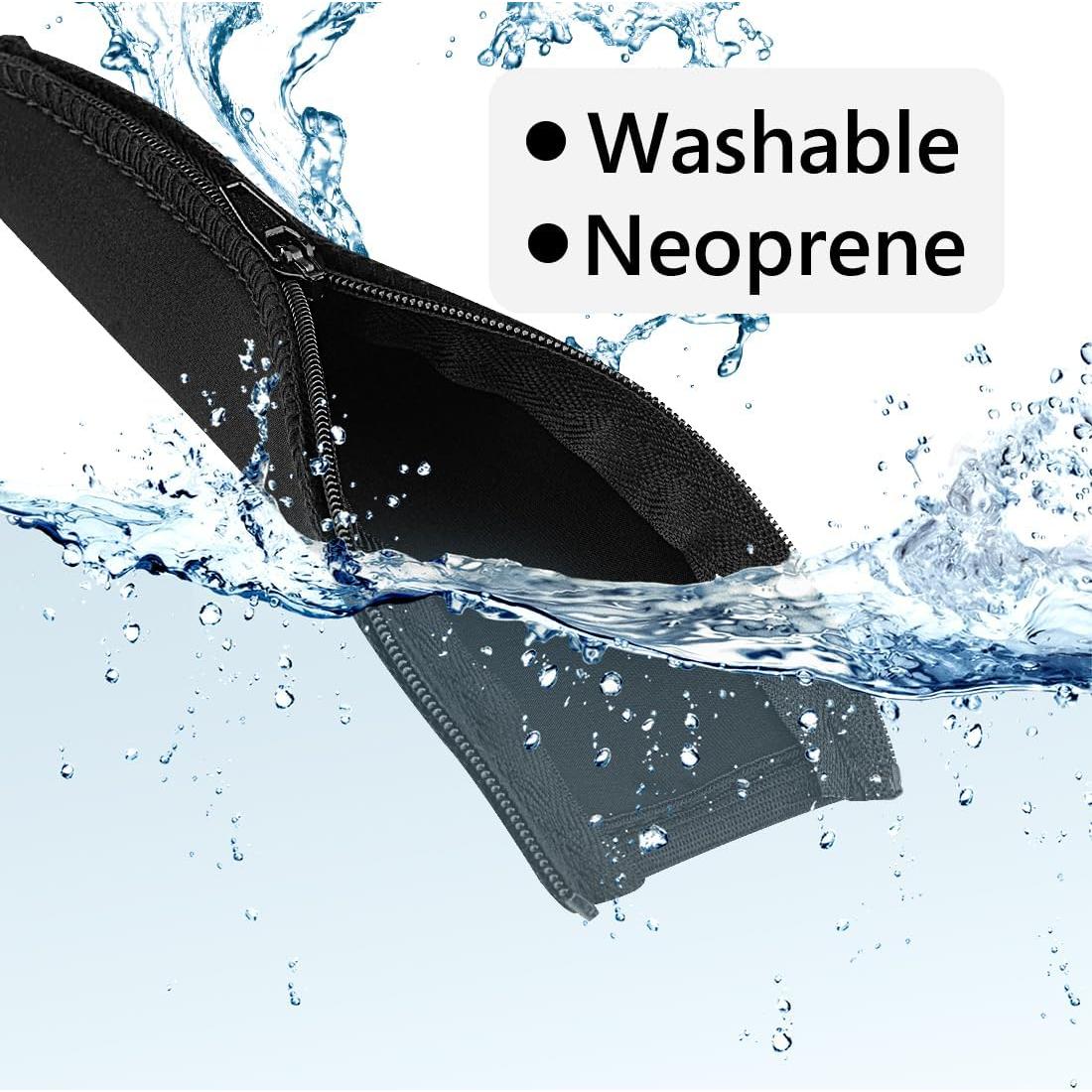 Cubierta de Banda para Auriculares Geekria Negro Compatible con Bose QC45 QC35