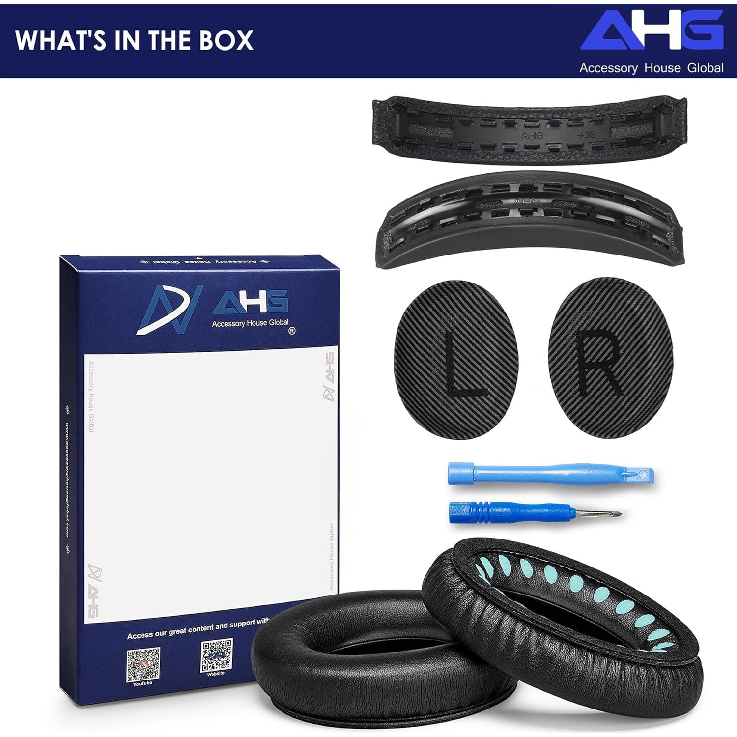 Kit de almohadillas de reemplazo AHG para Bose QuietComfort