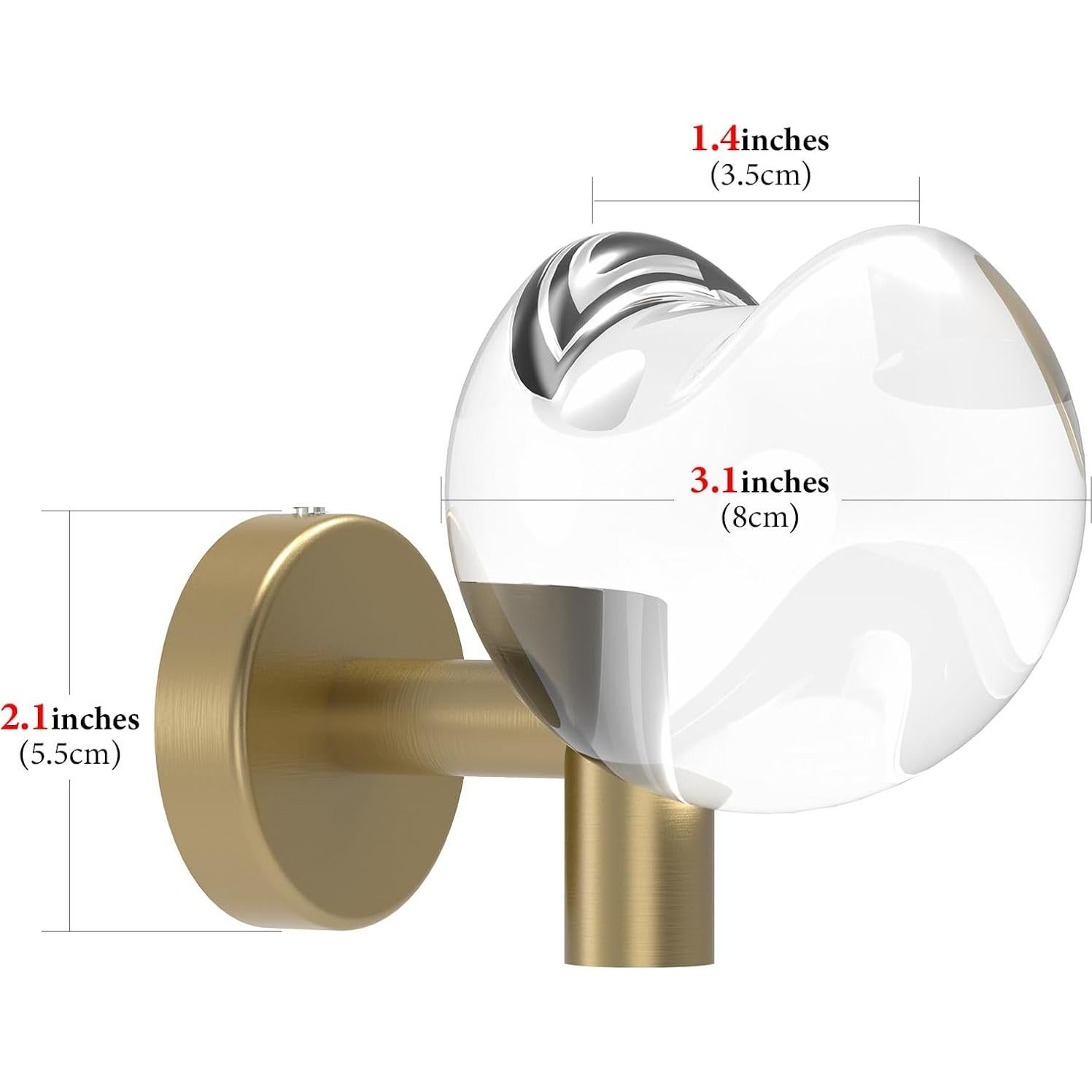 Soporte de Pared para Auriculares GEEKRIA - Bronce Antiguo