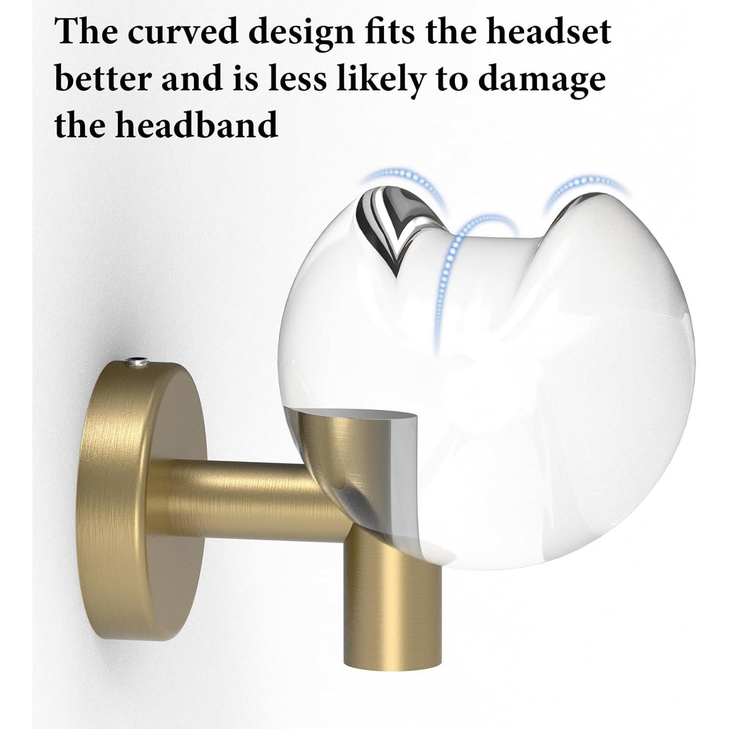 Soporte de Pared para Auriculares GEEKRIA - Bronce Antiguo