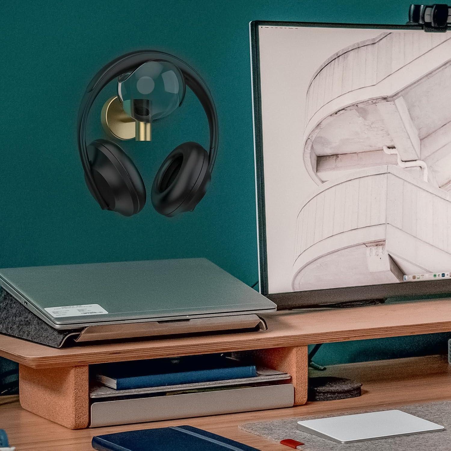 Soporte de Pared para Auriculares GEEKRIA - Bronce Antiguo