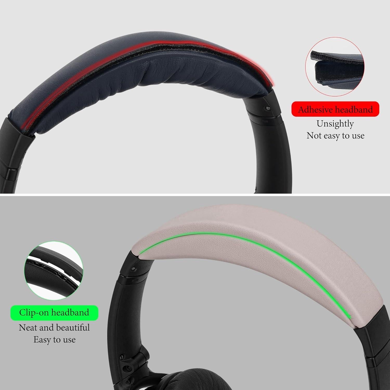 Pad de diadema Geekria para Bose QuietComfort 35 II y QC45