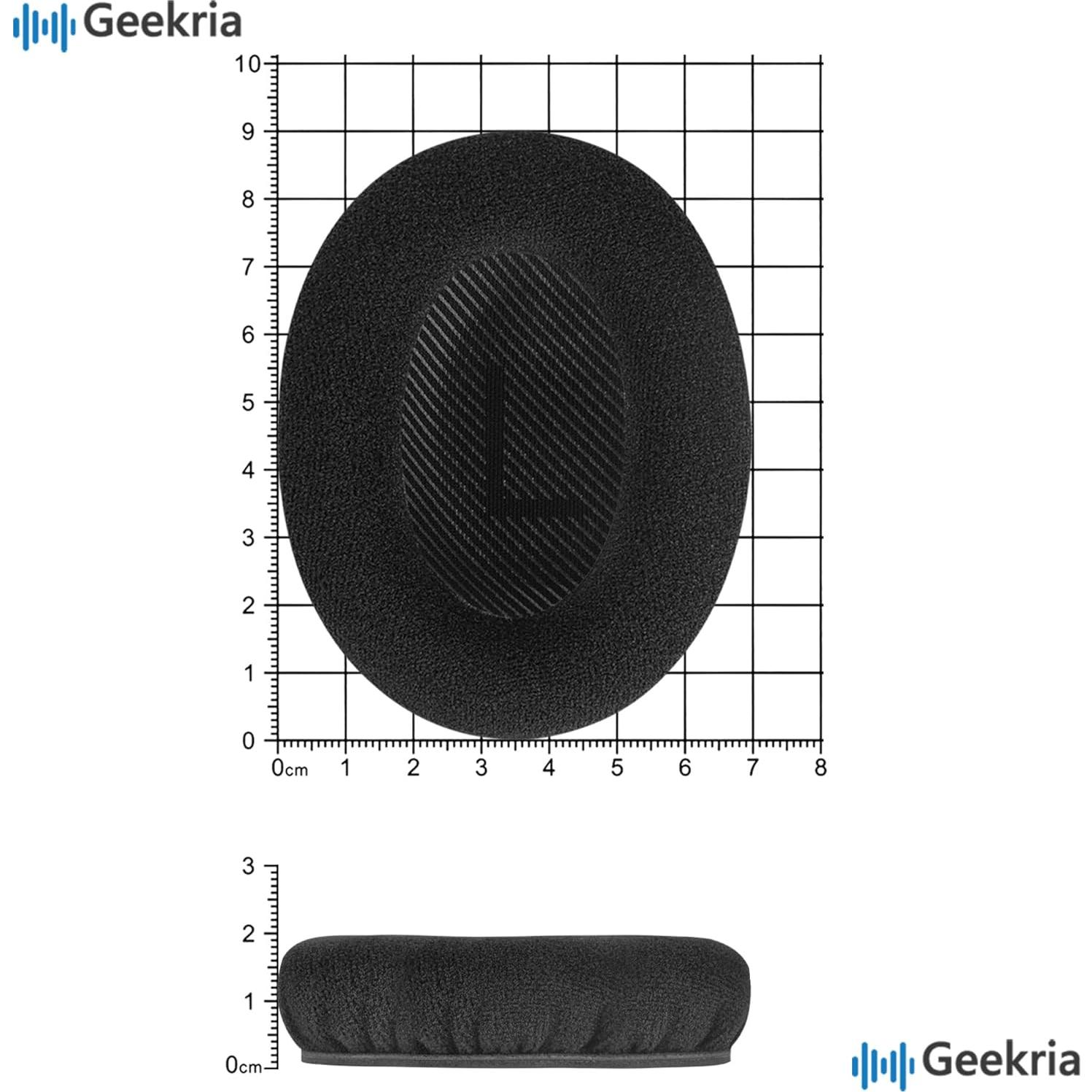Almohadillas de Reemplazo Geekria para Auriculares Bose QC 45/35