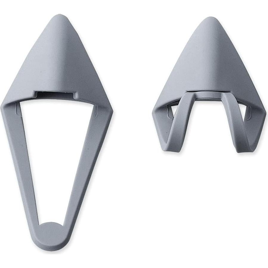 Orejas de Gato Silicona HUYUN para Auriculares 7-9cm Gris