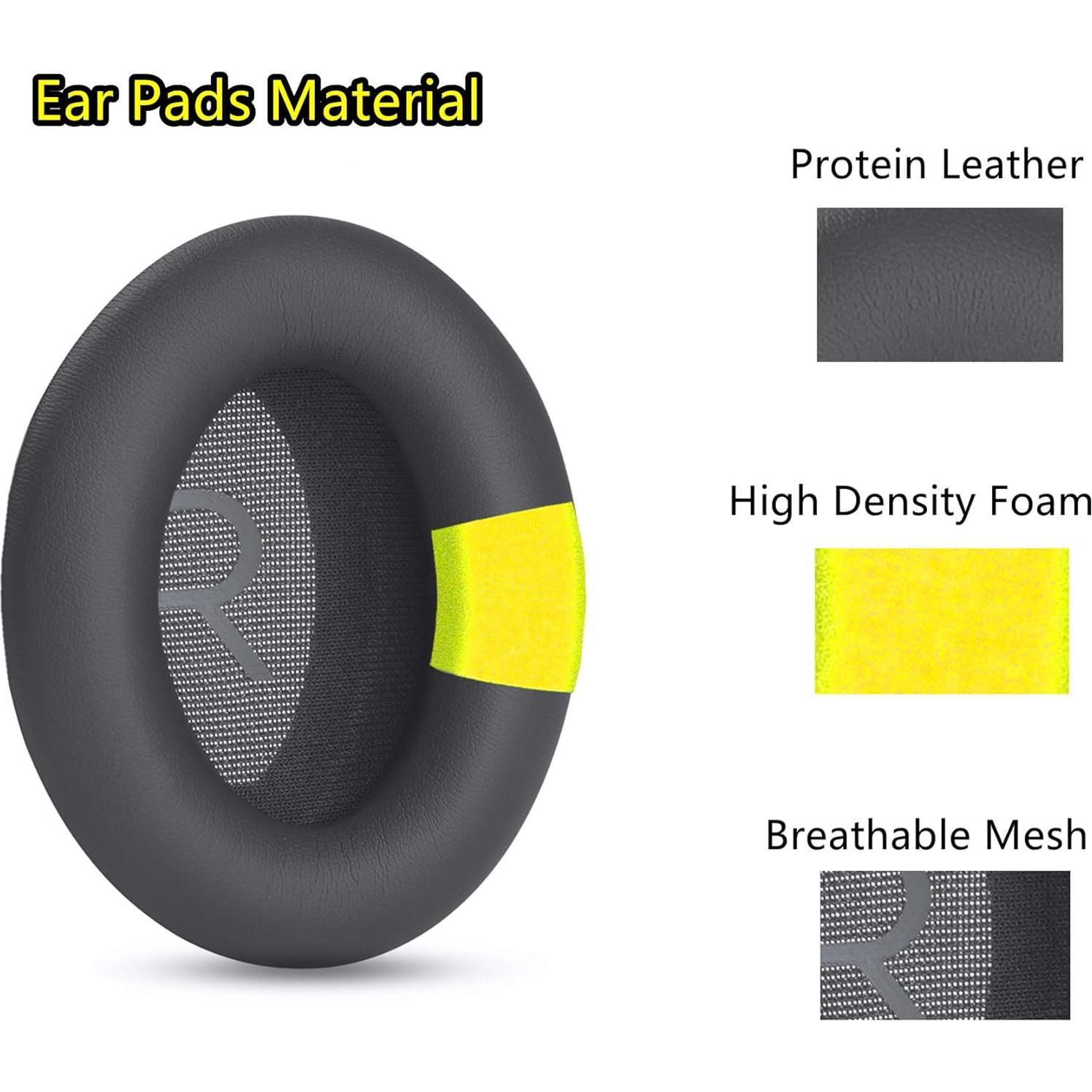 Almohadillas de Reemplazo TaiZiChangQin para Bose QC35 QC45