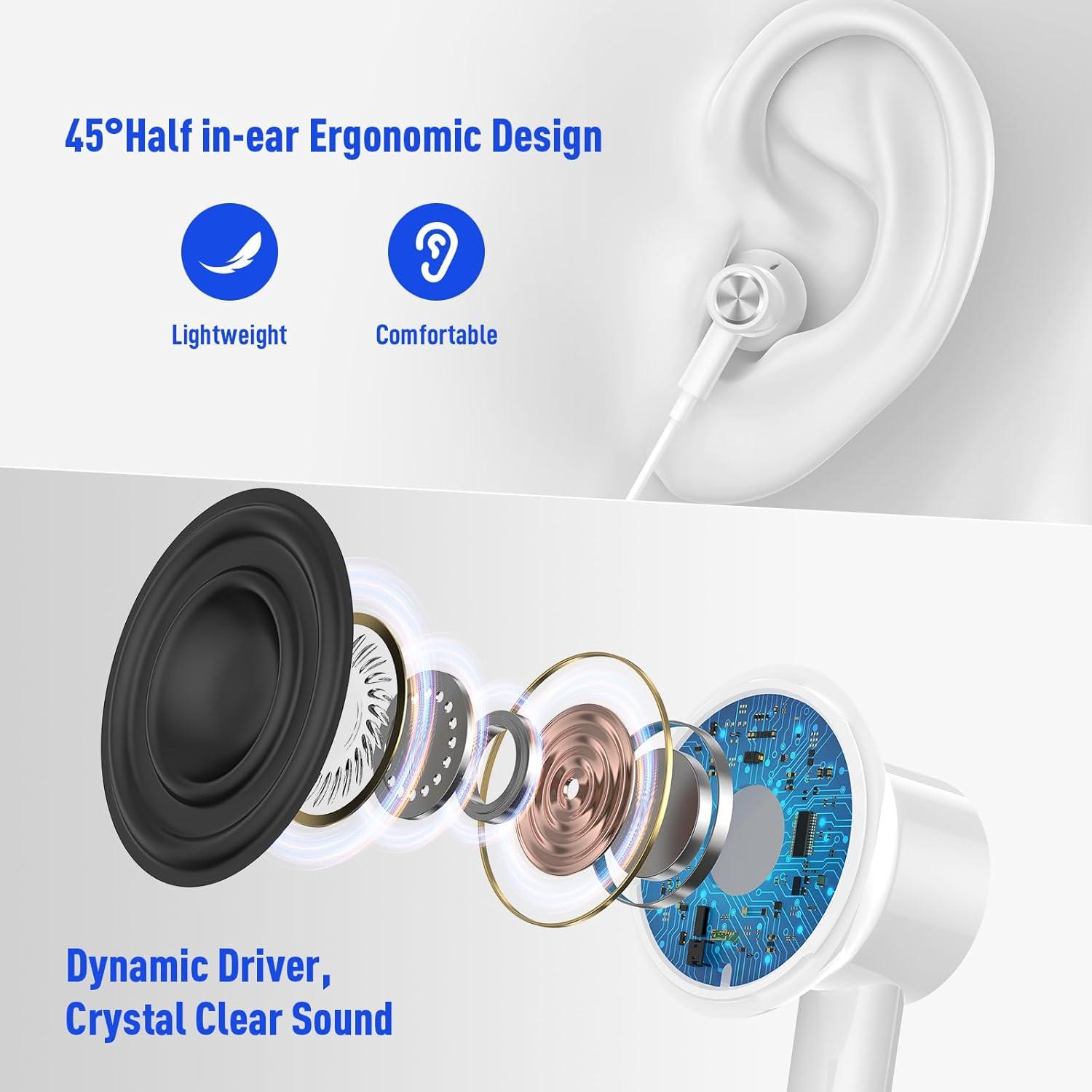 Auriculares USB HGCXING0056 con Micrófono y Aislamiento de Ruido