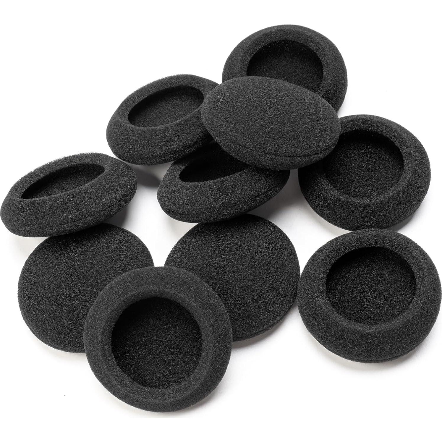5 Pares Almohadillas de Espuma Voarmaks 60mm para Auriculares