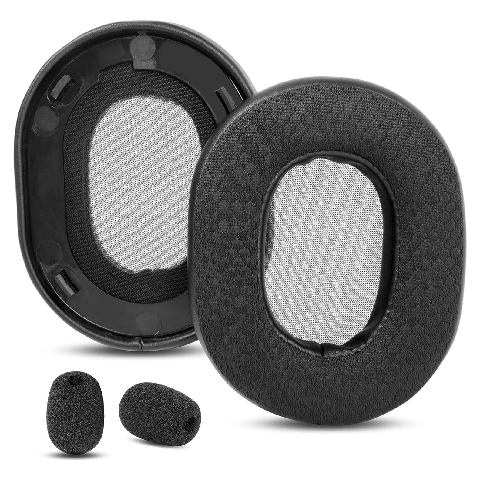 Almohadillas de Reemplazo Plantronics RIG 500 PRO HX/HA/HC - Espuma Viscoelástica Negra