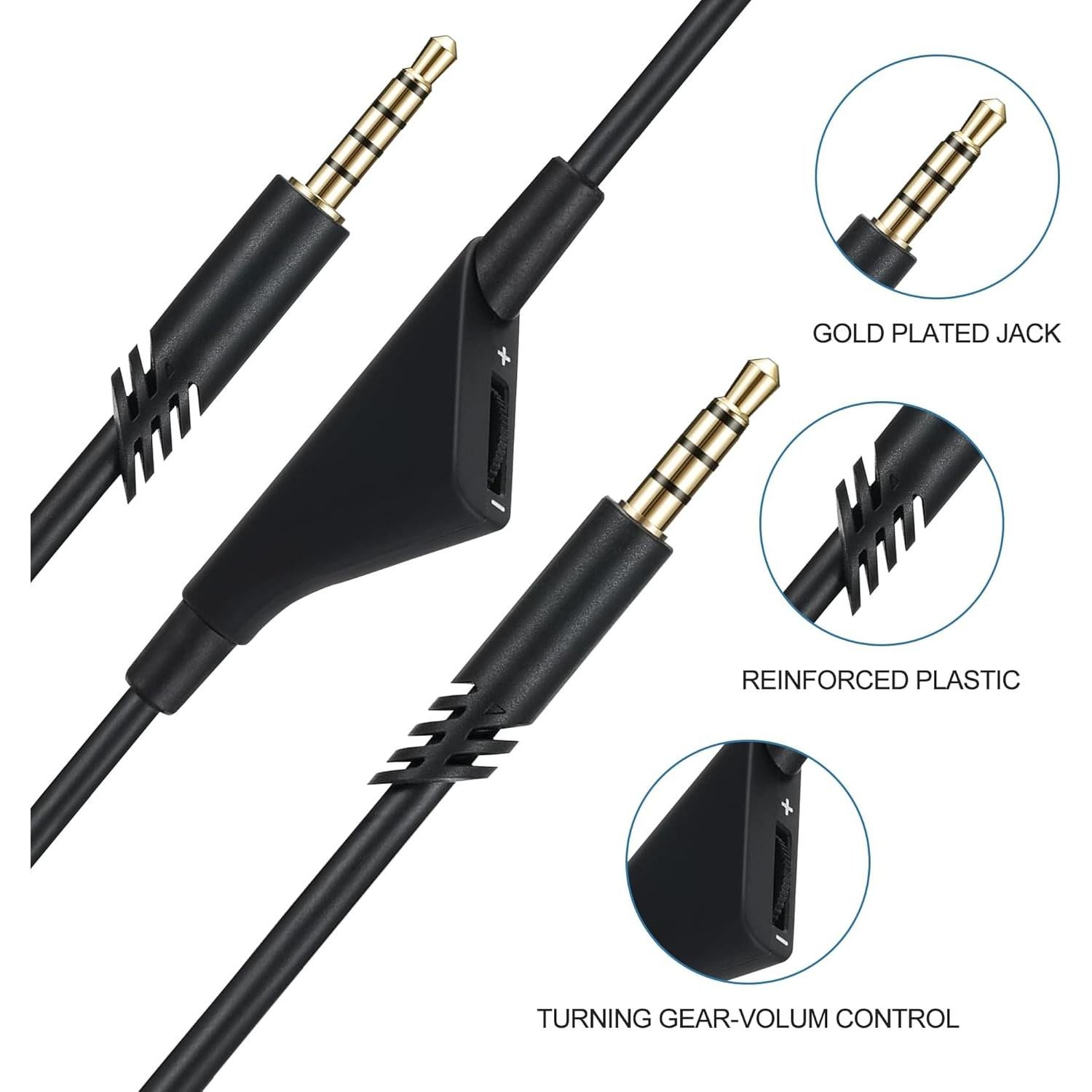 Cable de Auriculares Astro A40 con Control de Volumen 2.0m