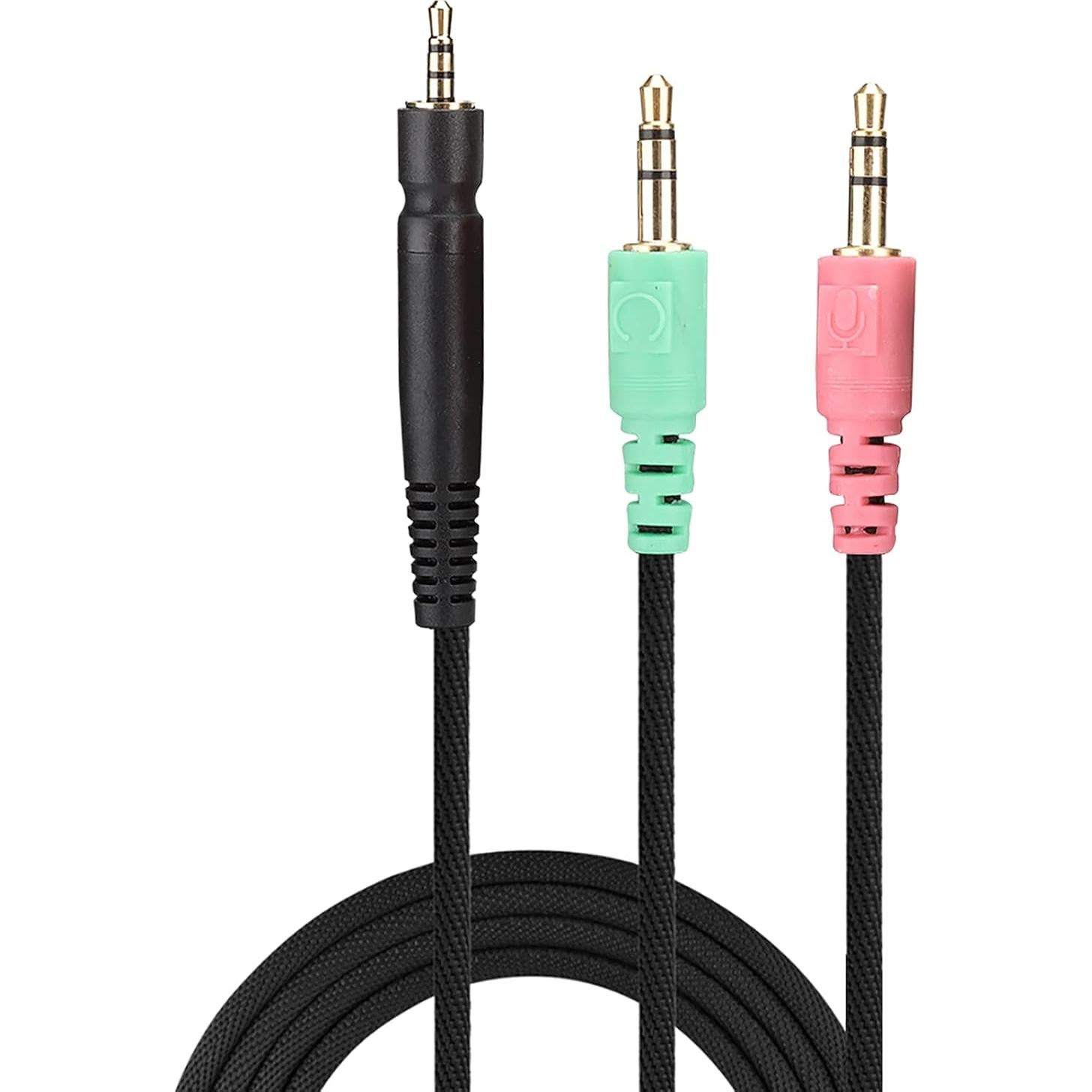 Cable de Auriculares Gaming Zopsc 1.3m para Sennheiser