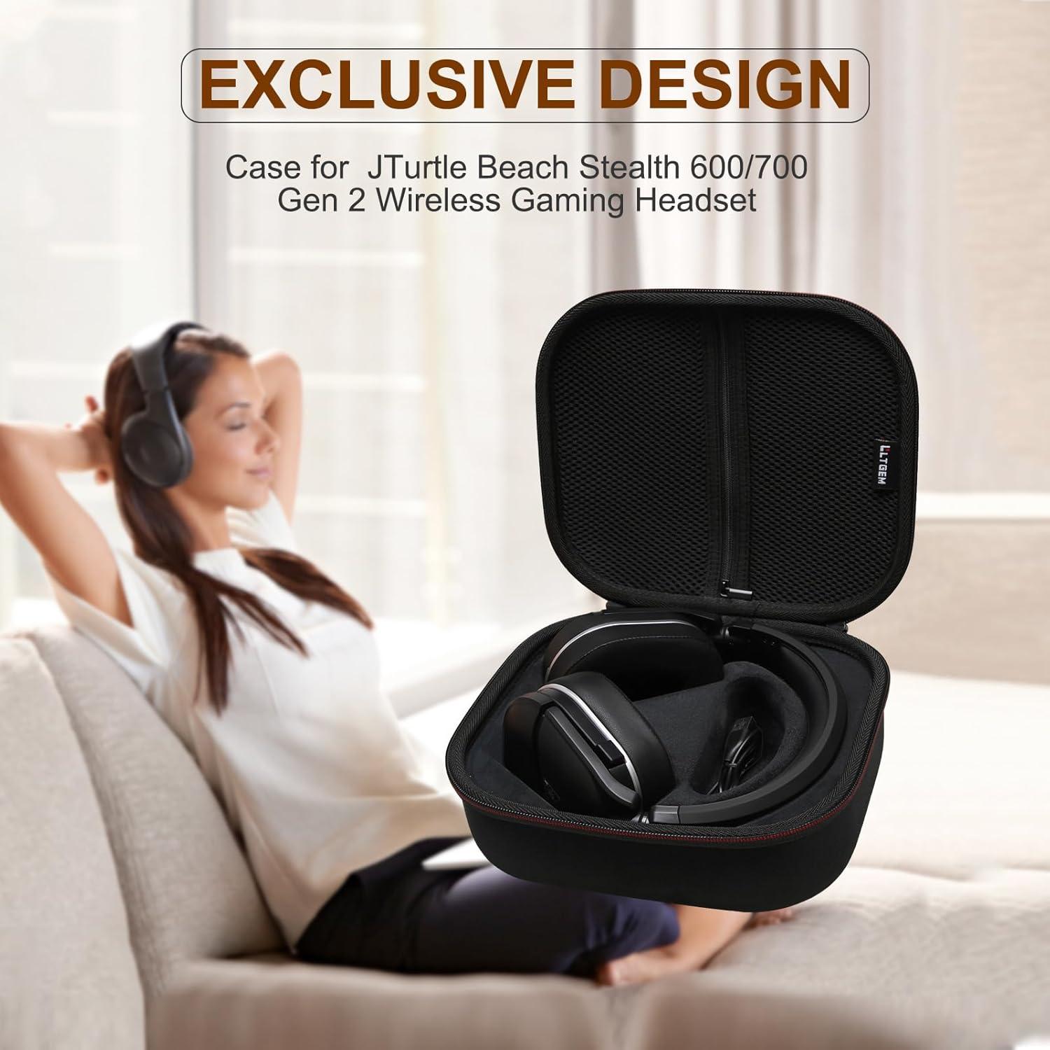 Funda LTGEM para Auriculares Turtle Beach Stealth 600/700 Gen 2/3