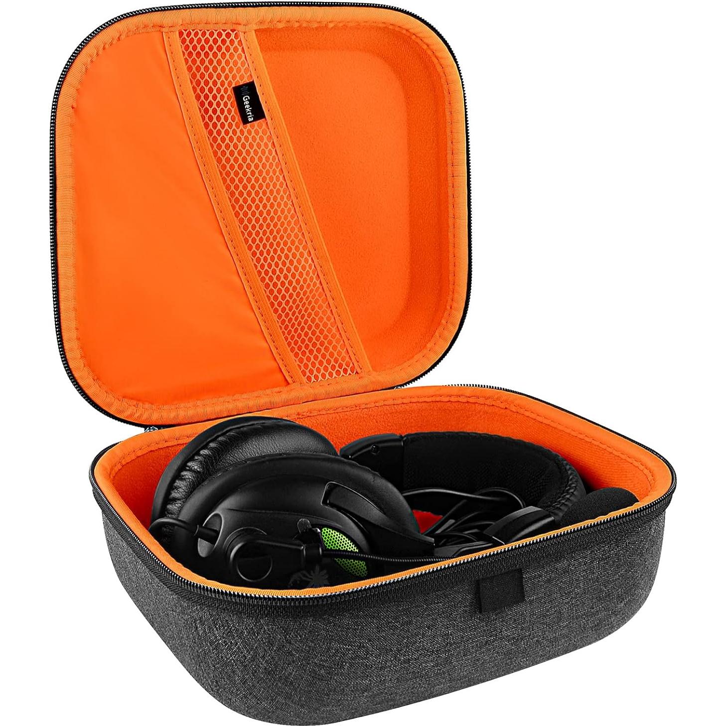 Funda Dura para Auriculares Geekria EJB1-19 Gris Oscuro