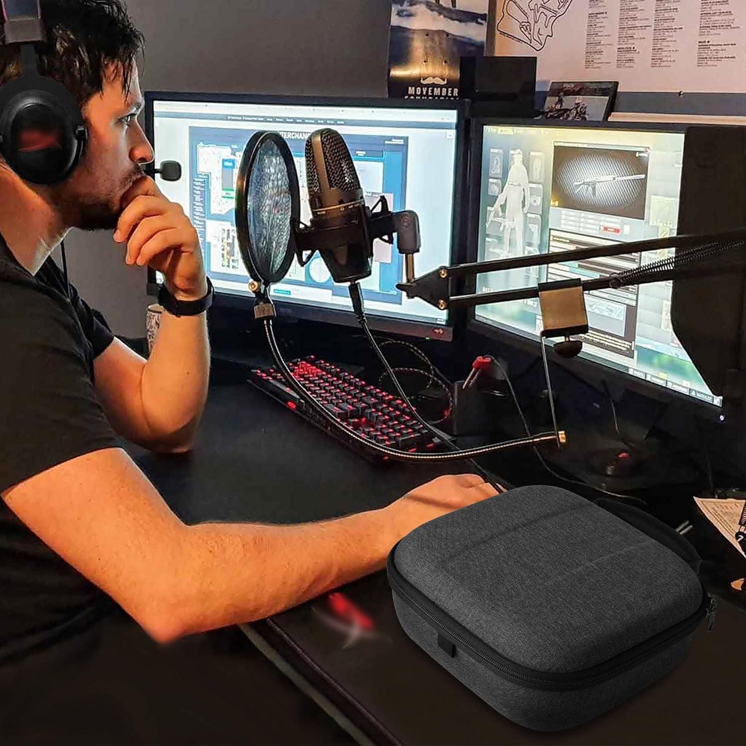 Funda Dura para Auriculares Geekria EJB1-19 Gris Oscuro