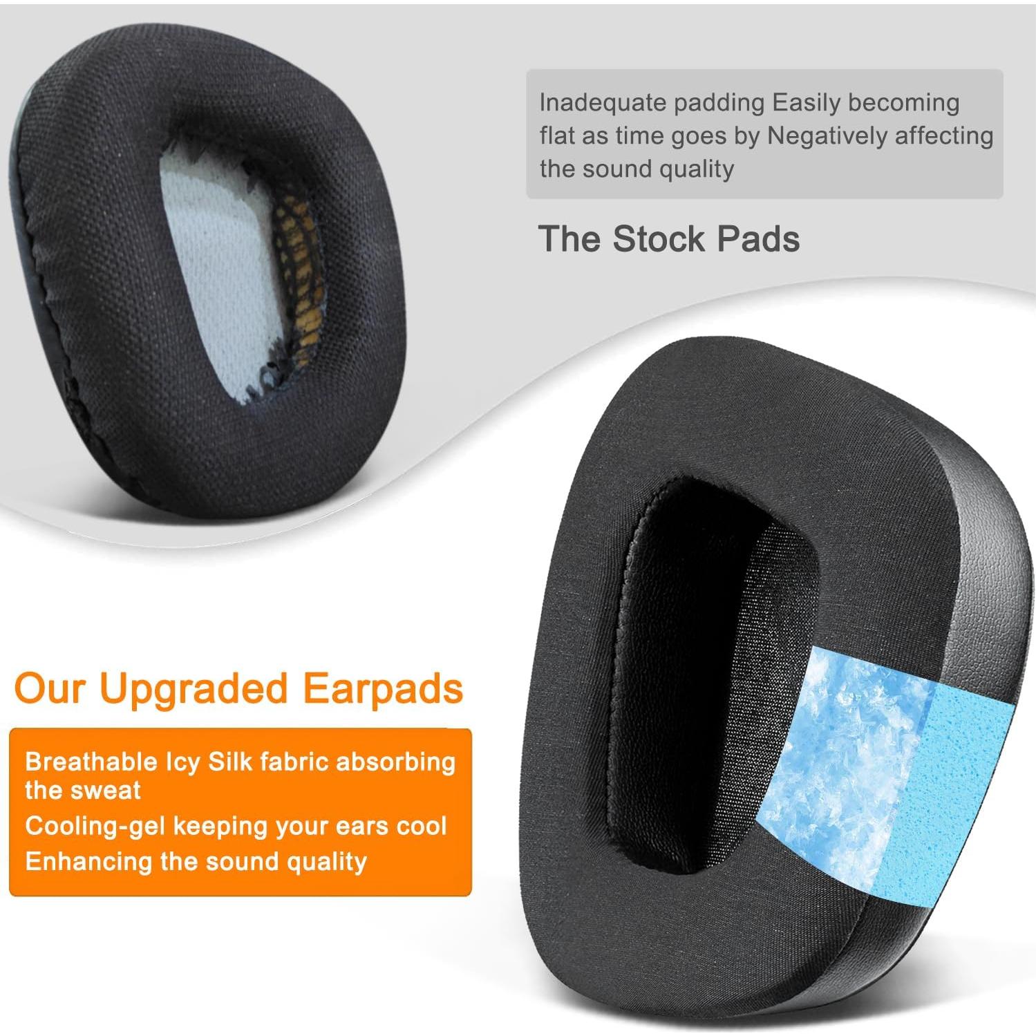 Almohadillas de Gel Refrigerante SOULWIT para Turtle Beach Stealth 600