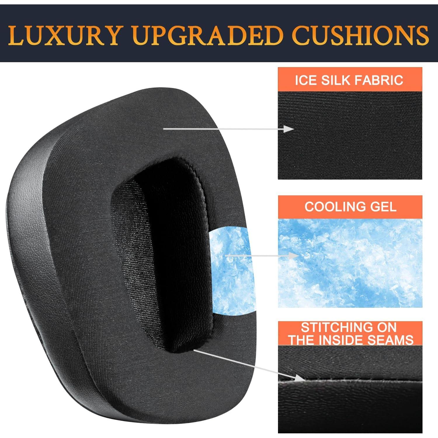 Almohadillas de Gel Refrigerante SOULWIT para Turtle Beach Stealth 600