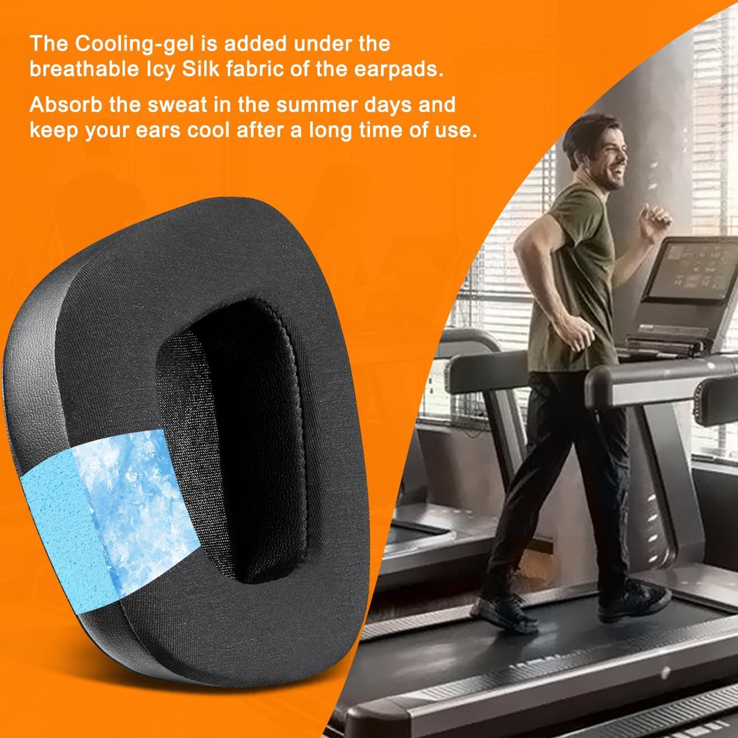 Almohadillas de Gel Refrigerante SOULWIT para Turtle Beach Stealth 600