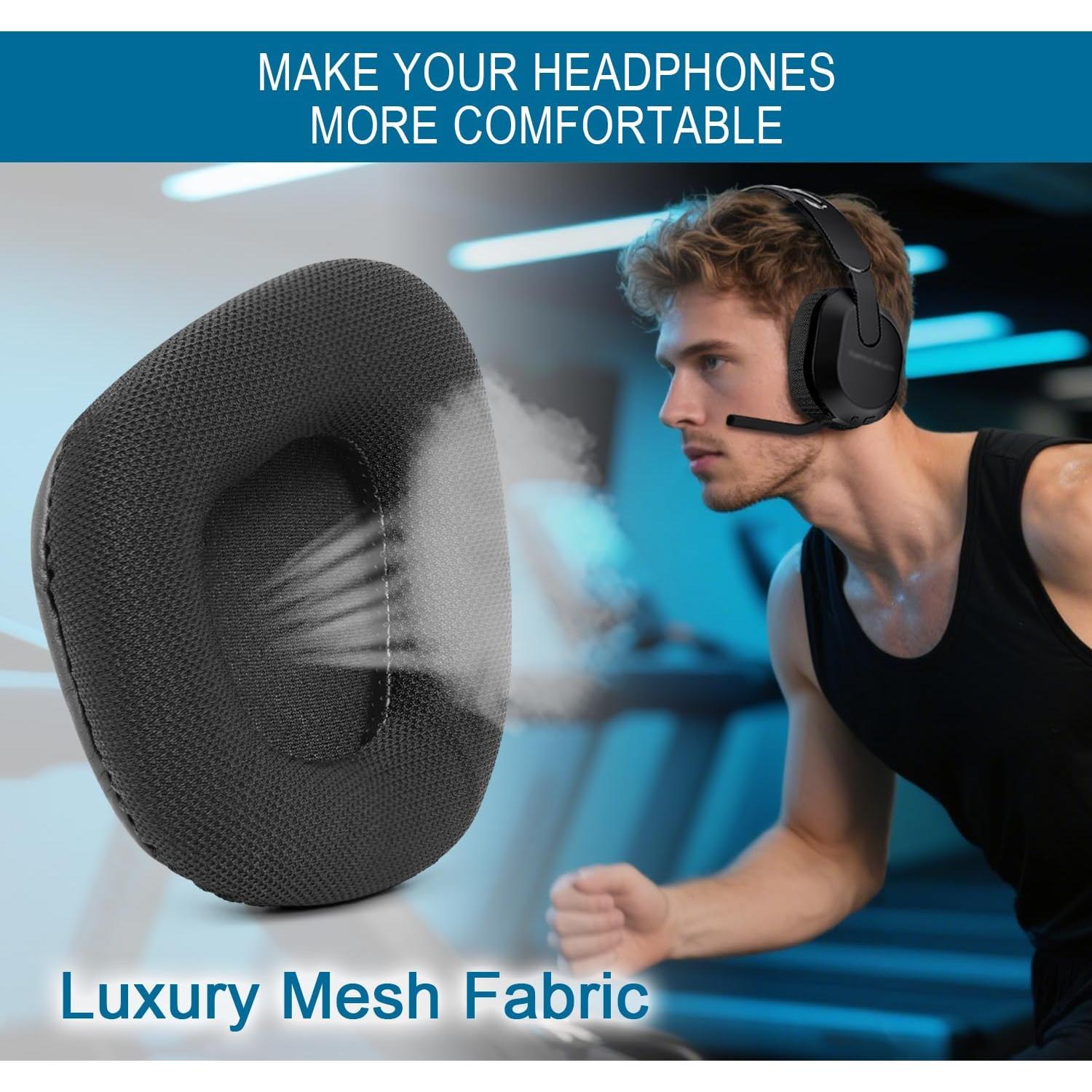 Almohadillas de Tela de Malla GEVO para Turtle Beach Stealth 600