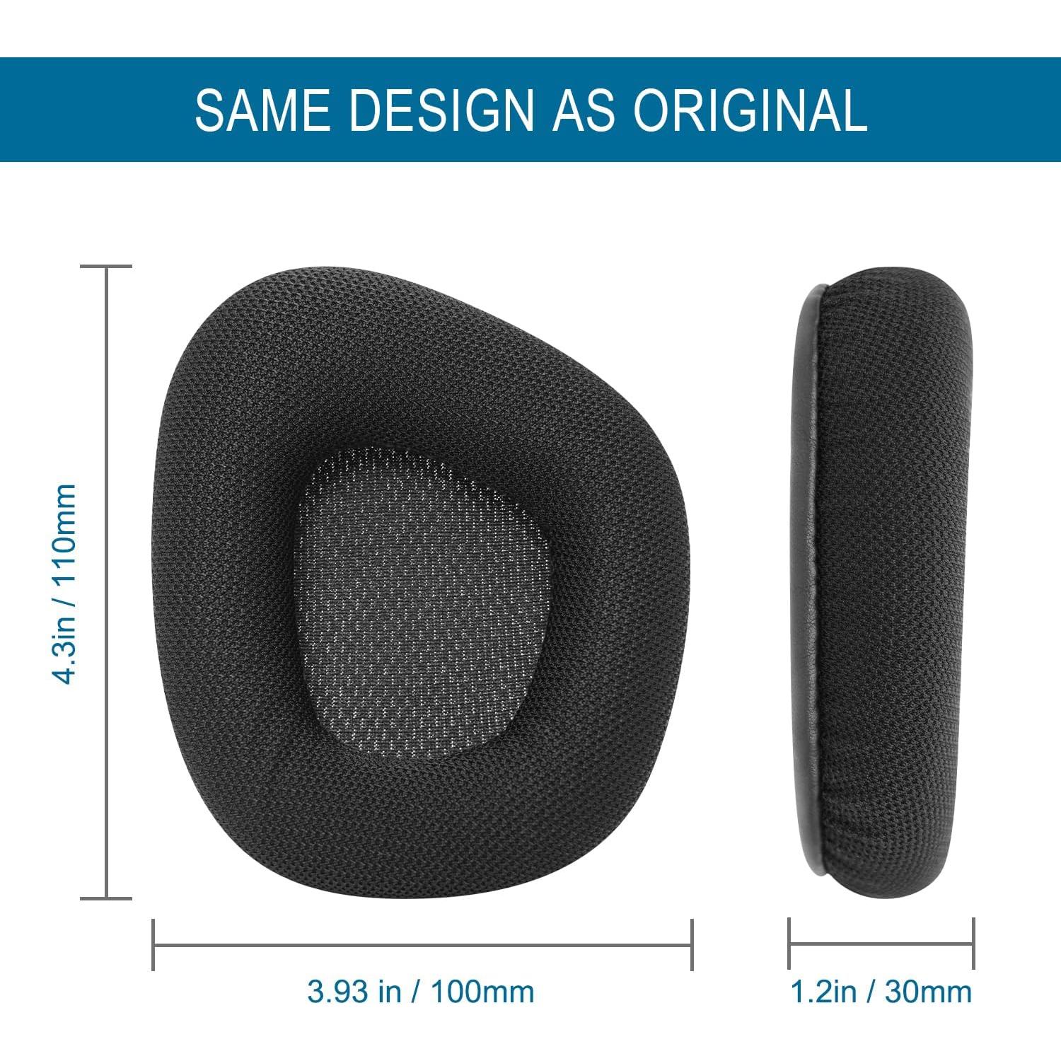 Almohadillas de Tela de Malla GEVO para Turtle Beach Stealth 600