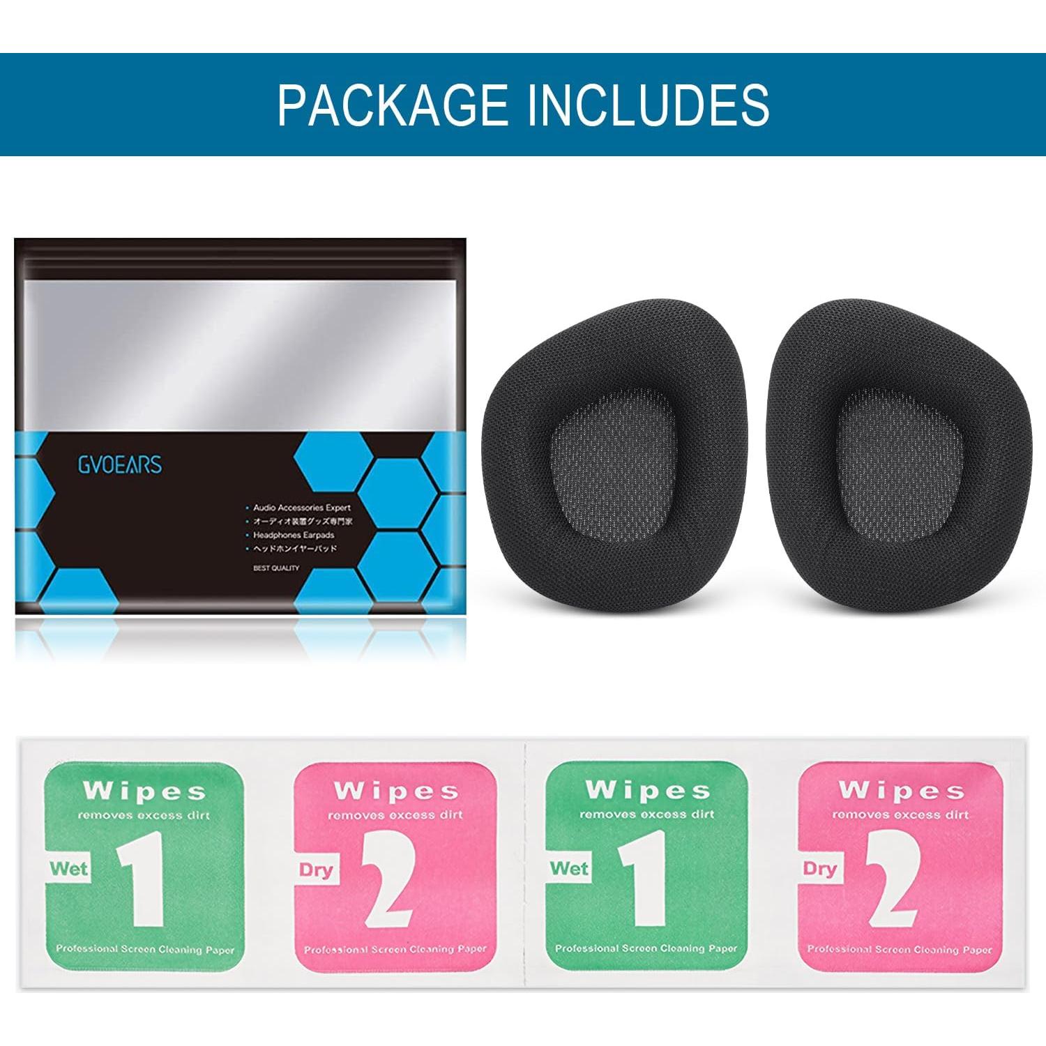 Almohadillas de Tela de Malla GEVO para Turtle Beach Stealth 600