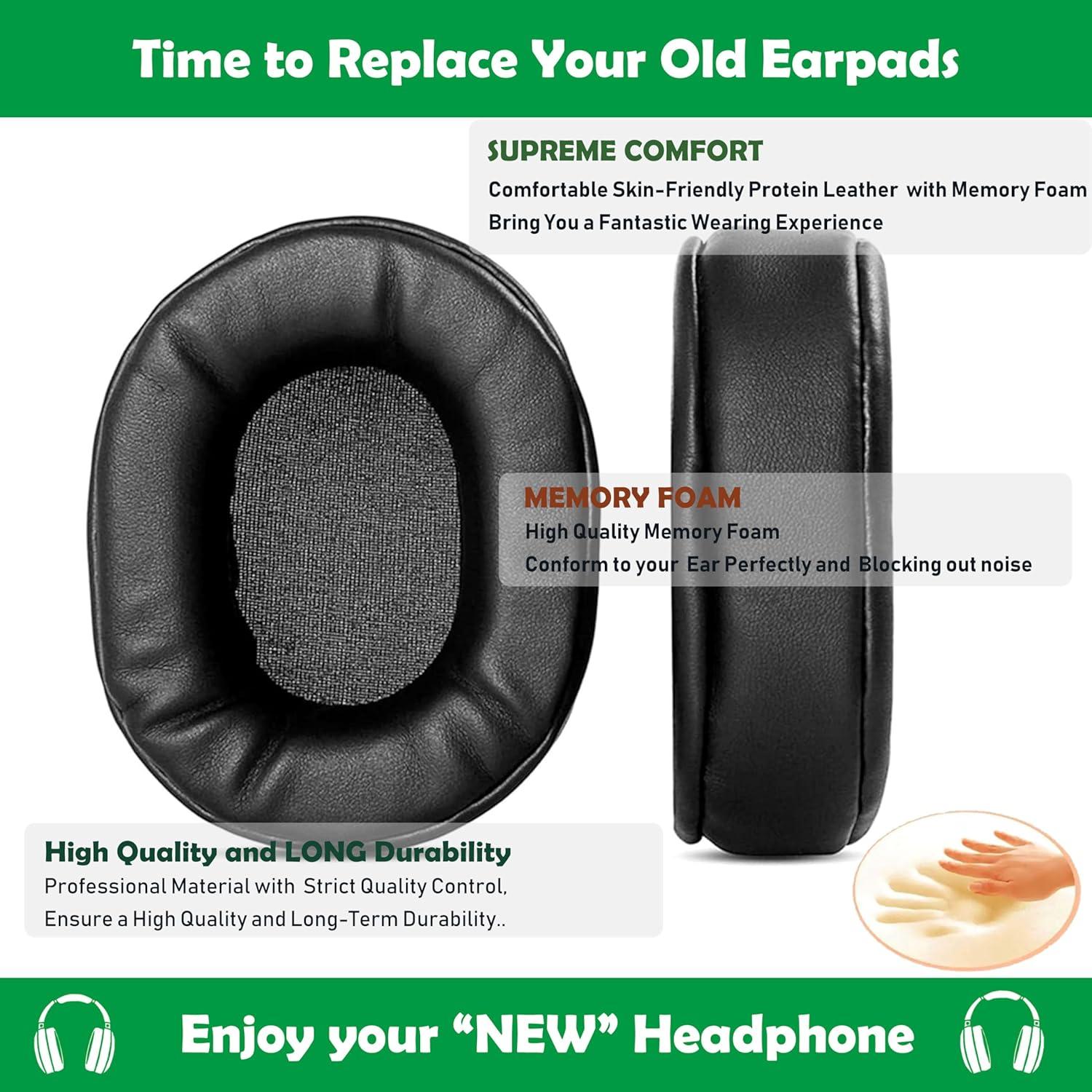 Cojines de oído ACCOUTA para Turtle Beach Stealth 600/700/420X/450/520/500P/500X