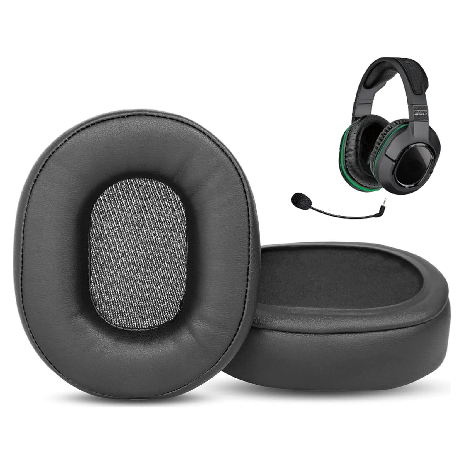 Cojines de Reemplazo HTINDUSTRY para Auriculares Turtle Beach Stealth 420X/450/520