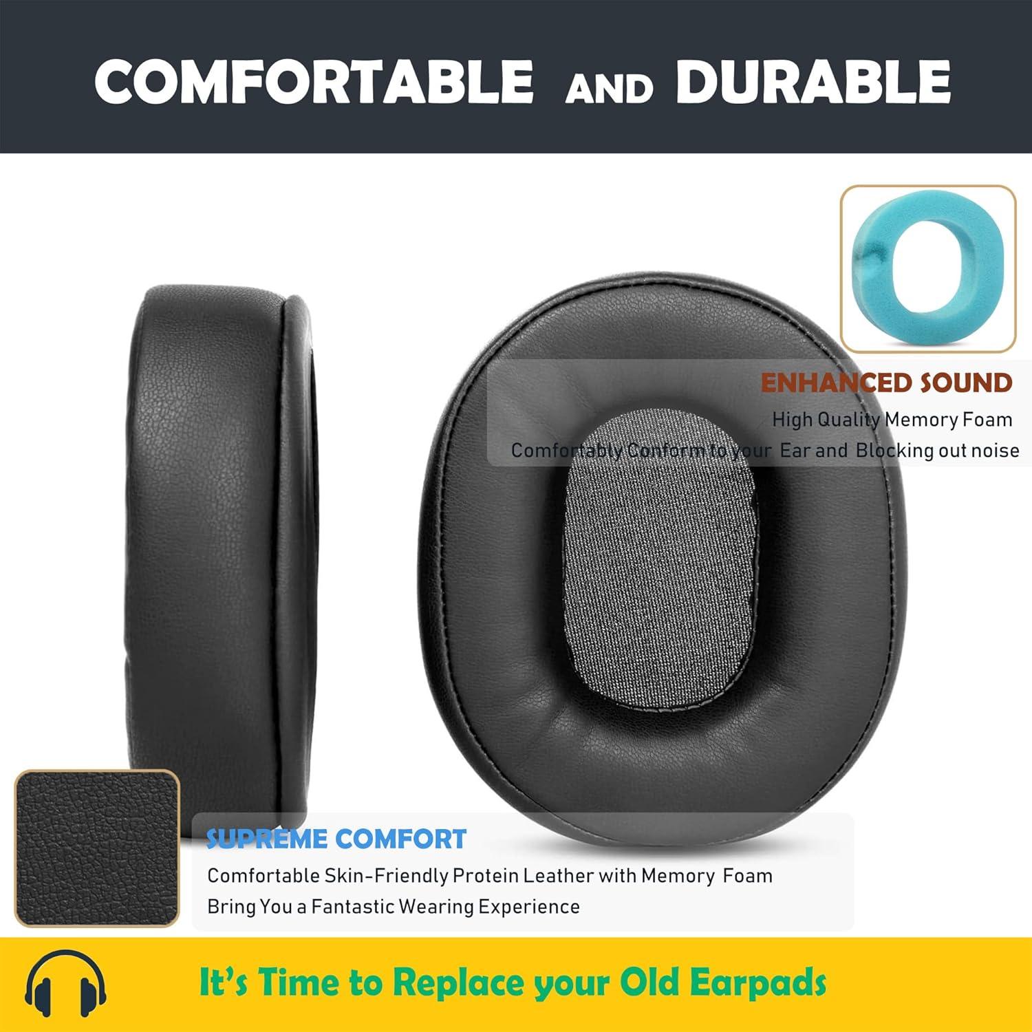 Cojines de Reemplazo HTINDUSTRY para Auriculares Turtle Beach Stealth 420X/450/520