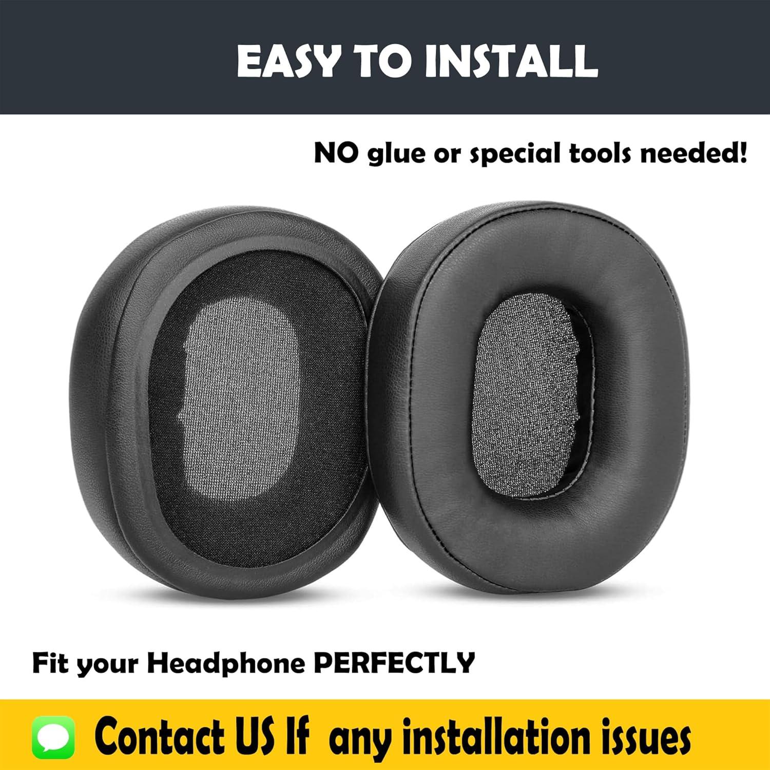 Cojines de Reemplazo HTINDUSTRY para Auriculares Turtle Beach Stealth 420X/450/520