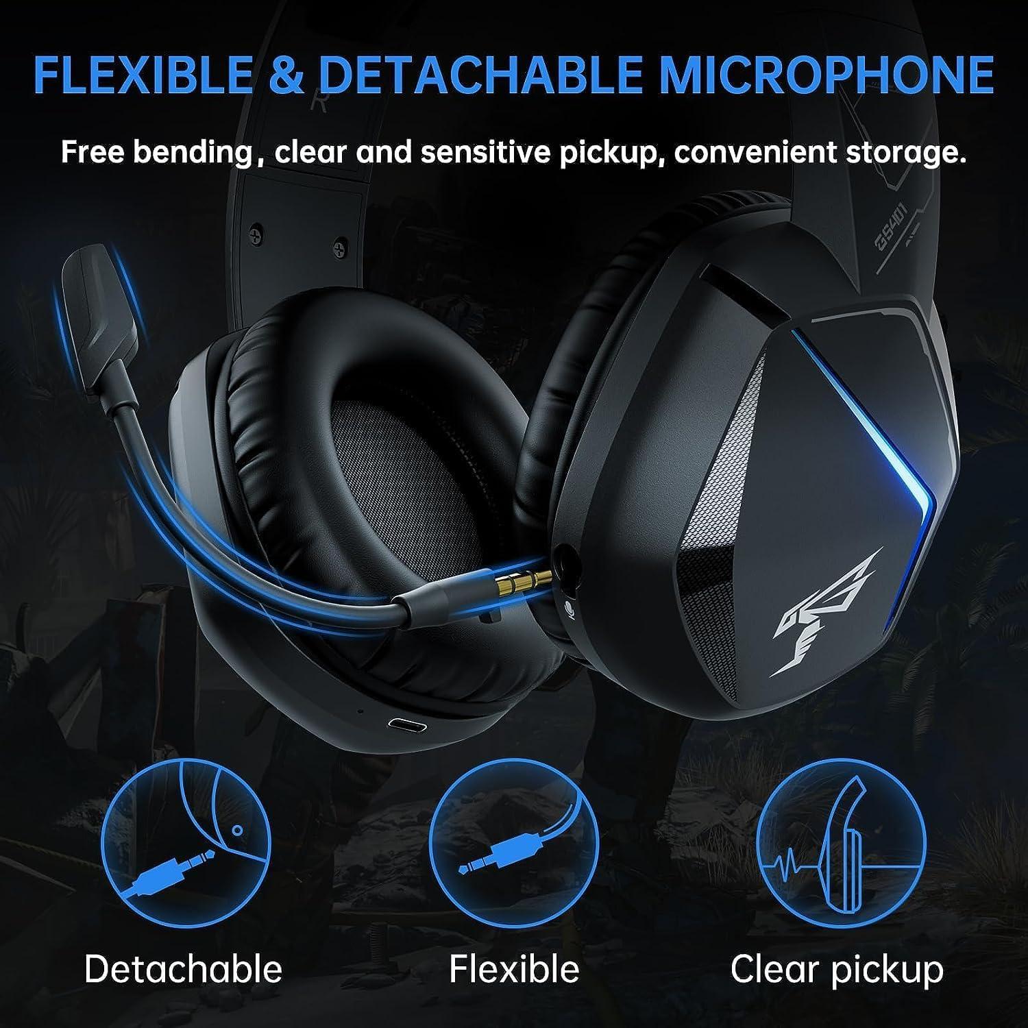 Auriculares Gaming Inalámbricos SOMIC GS401 Pro 50mm Bluetooth 5.2