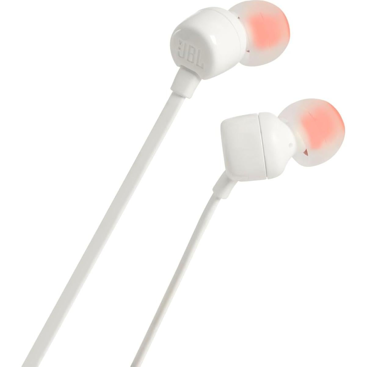 Auriculares In-Ear JBL Tune 110 Blanco, Sonido Pure Bass
