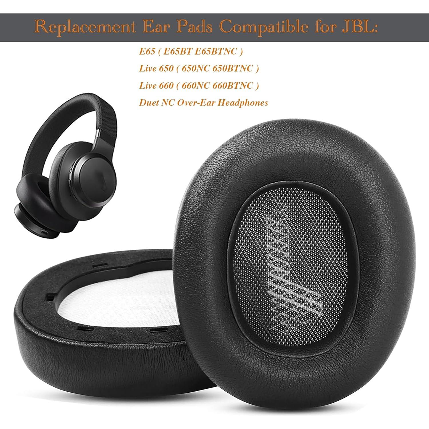 Almohadillas de Reemplazo Jingewell para Auriculares JBL E65BTNC