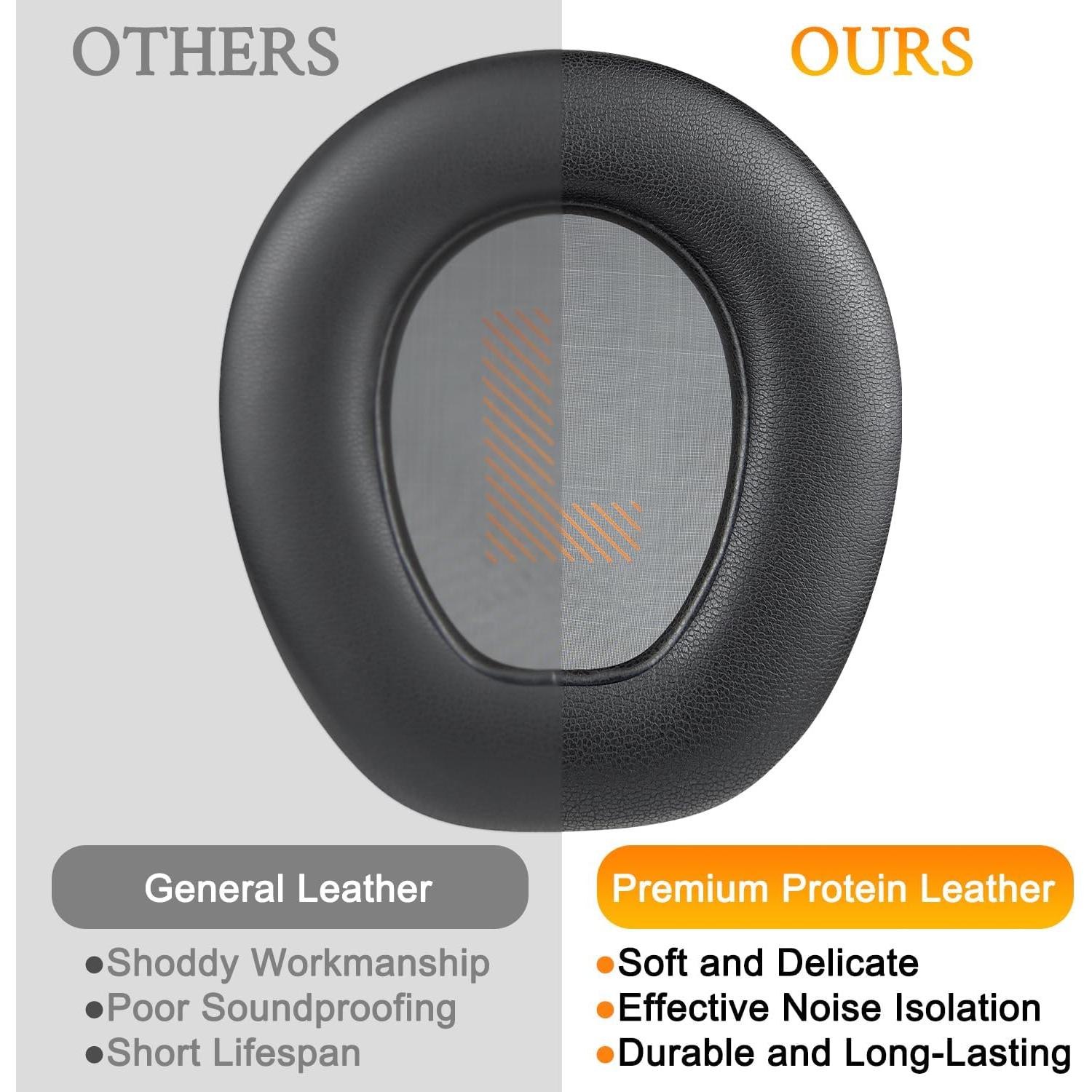 Almohadillas de Repuesto SOULWIT para Auriculares JBL Quantum One