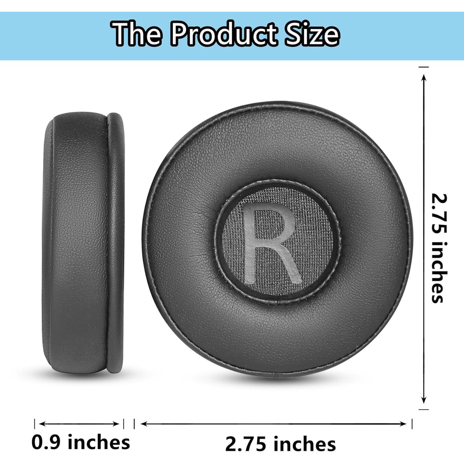 Almohadillas de Reemplazo TaiZiChangQin para JBL Tune 450BT/460BT/500BT