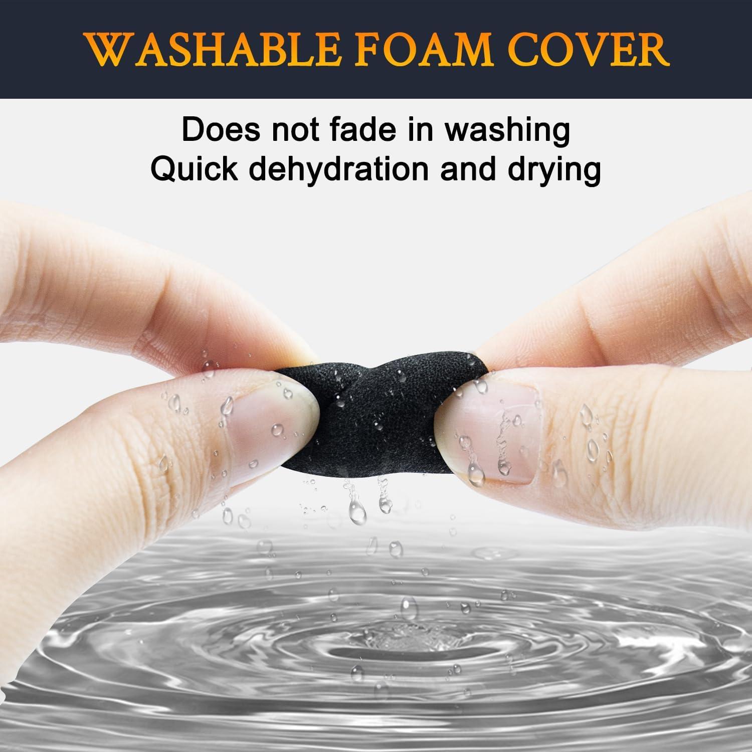 Funda de Micrófono SOULWIT para Auriculares JBL Quantum - Negro