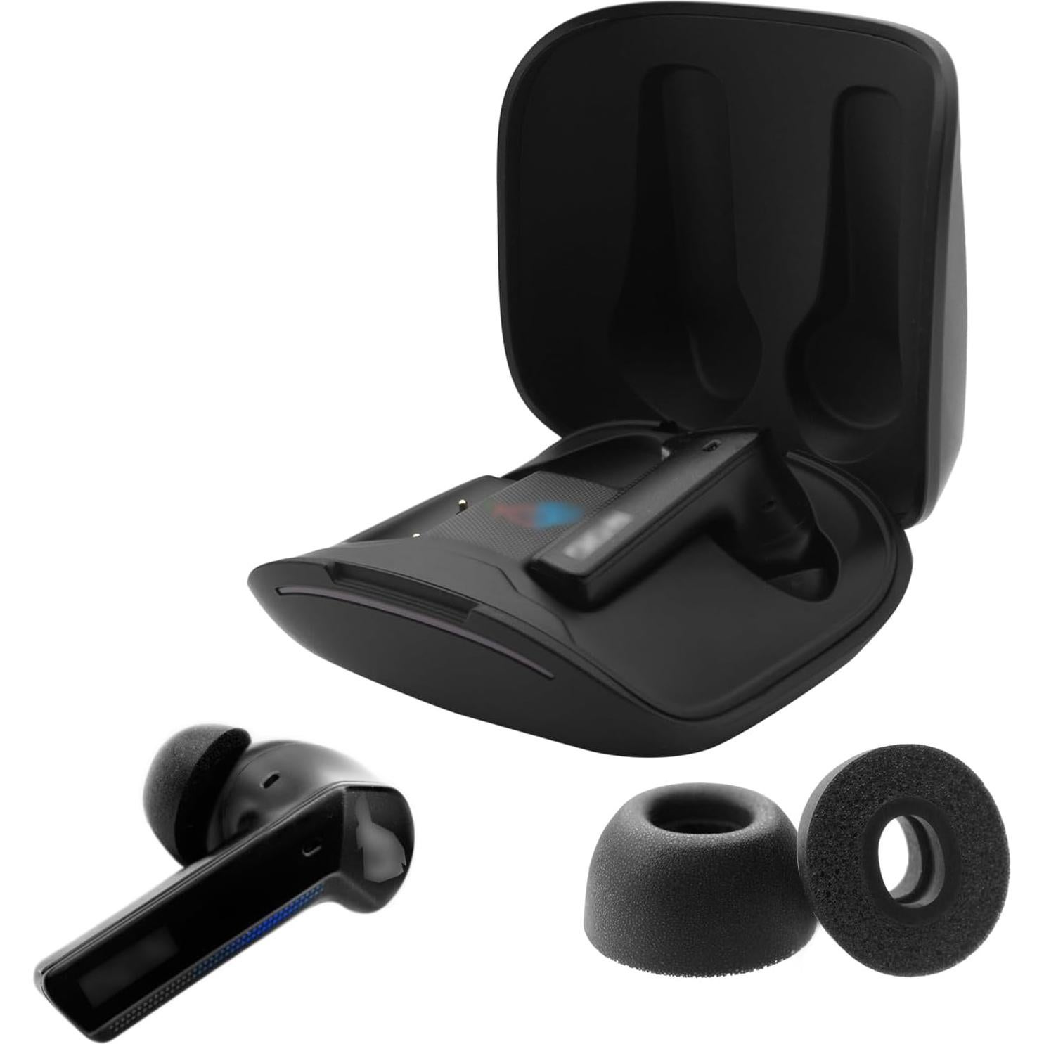 Puntas de Espuma de Memoria Klowcok para Auriculares ASUS ROG Cetra - 3 Pares S/M/L