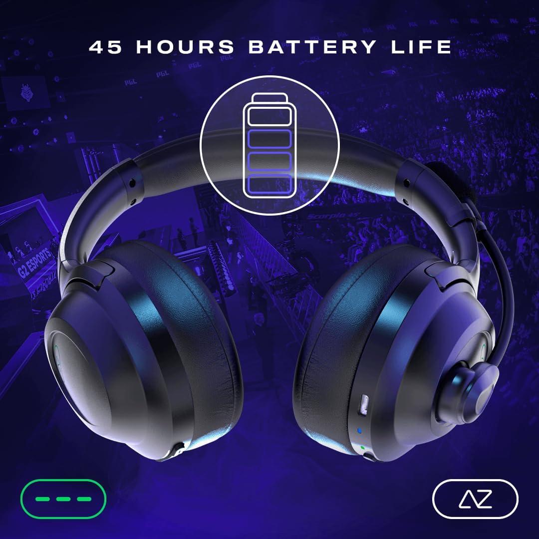 Auriculares Inalámbricos AceZone A-Blaze - ANC, 45h Batería