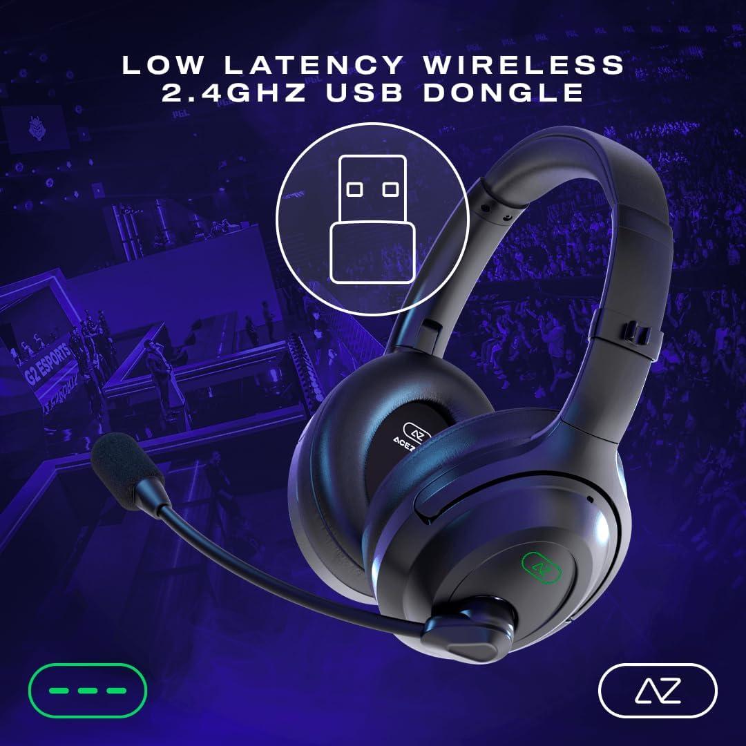 Auriculares Inalámbricos AceZone A-Blaze - ANC, 45h Batería