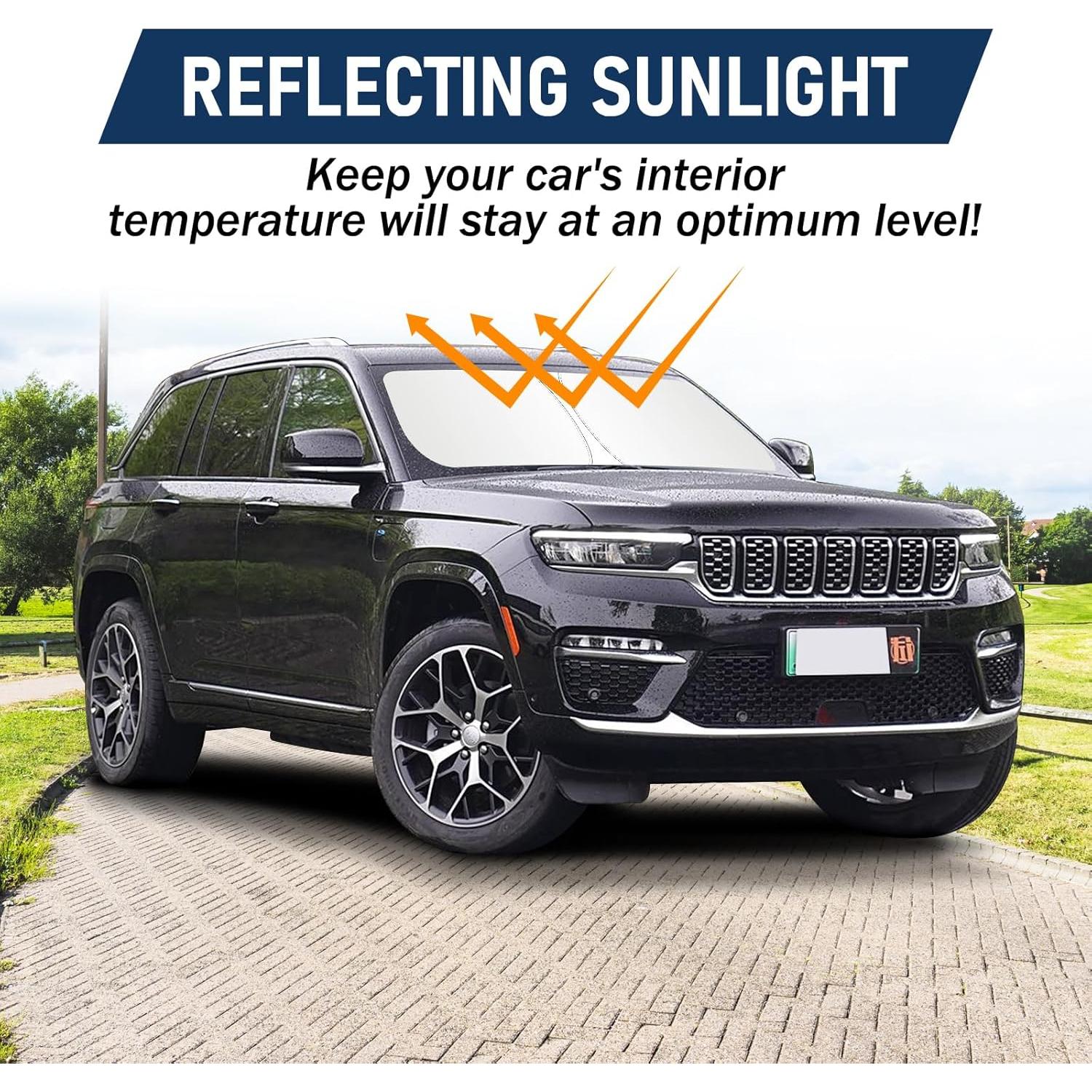 Protector Solar Parabrisas Jeep Grand Cherokee 2011-2026
