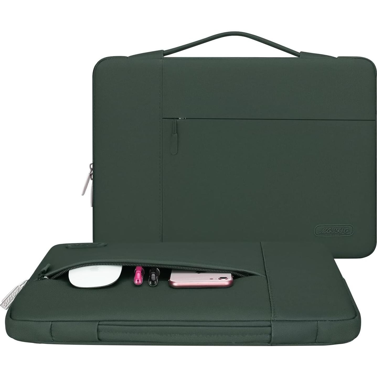 Funda para Laptop MOSISO 13.3" Verde Medianoche
