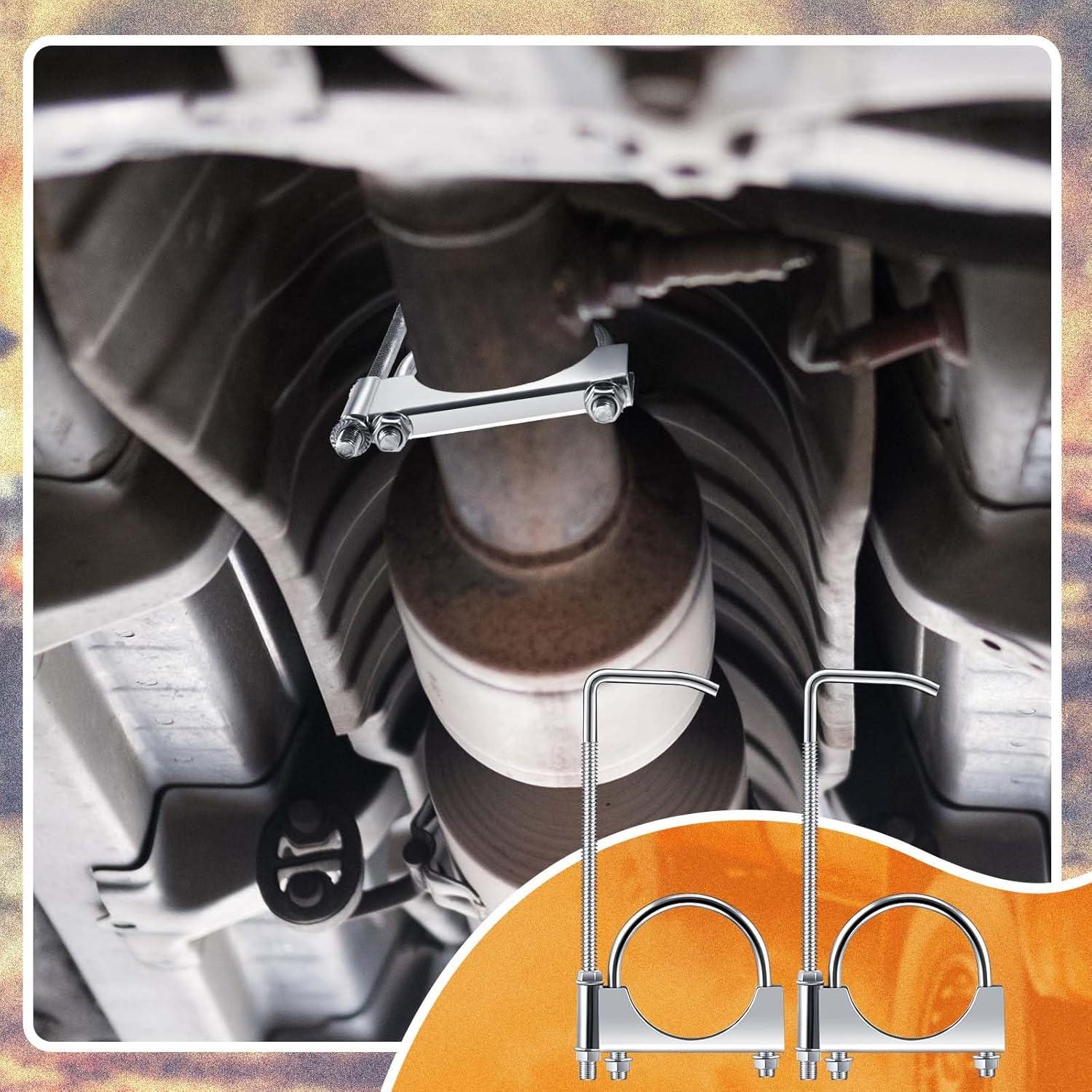 Abrazadera de Escape Universal Datanly 2 Pcs 5.72 cm con Soporte