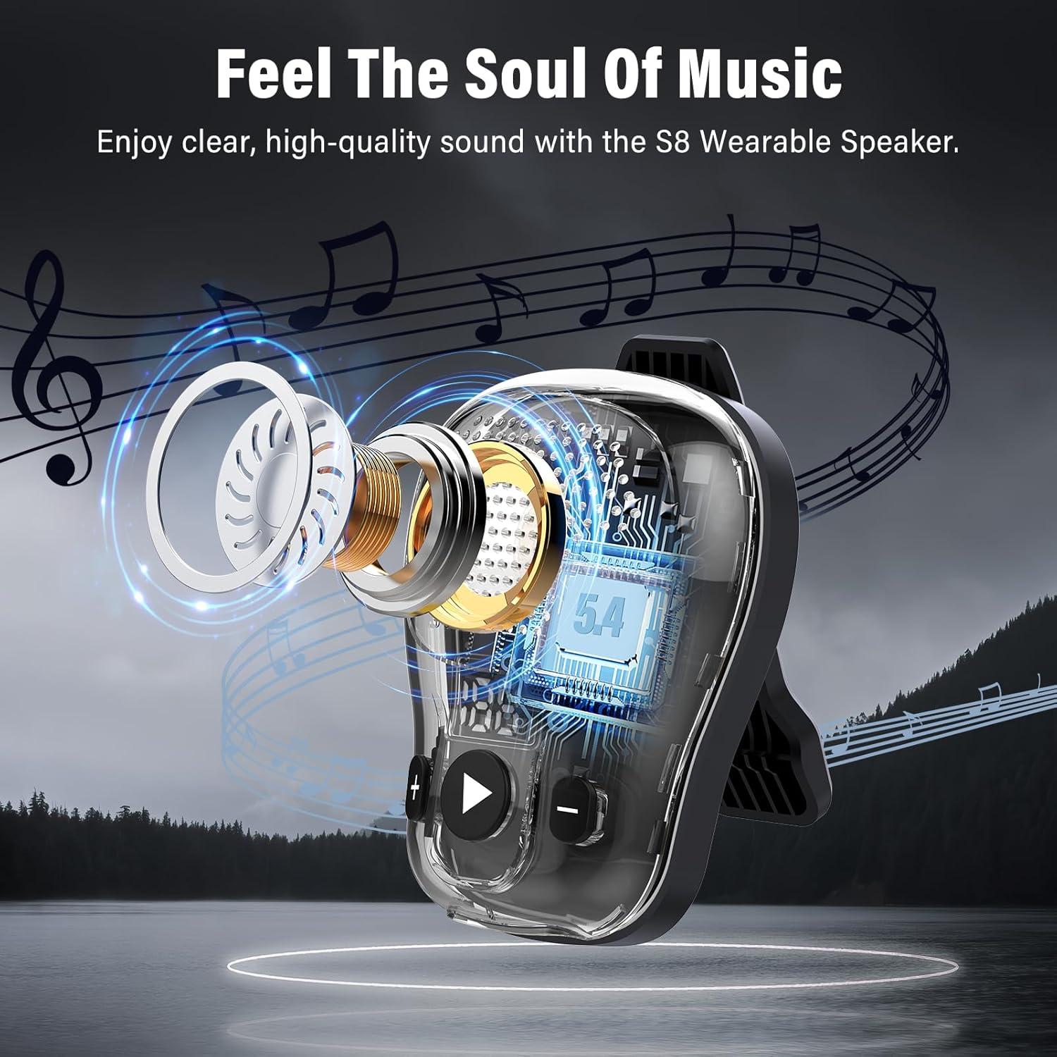 Altavoz Bluetooth portátil ZYHKON S9 resistente al agua 18h