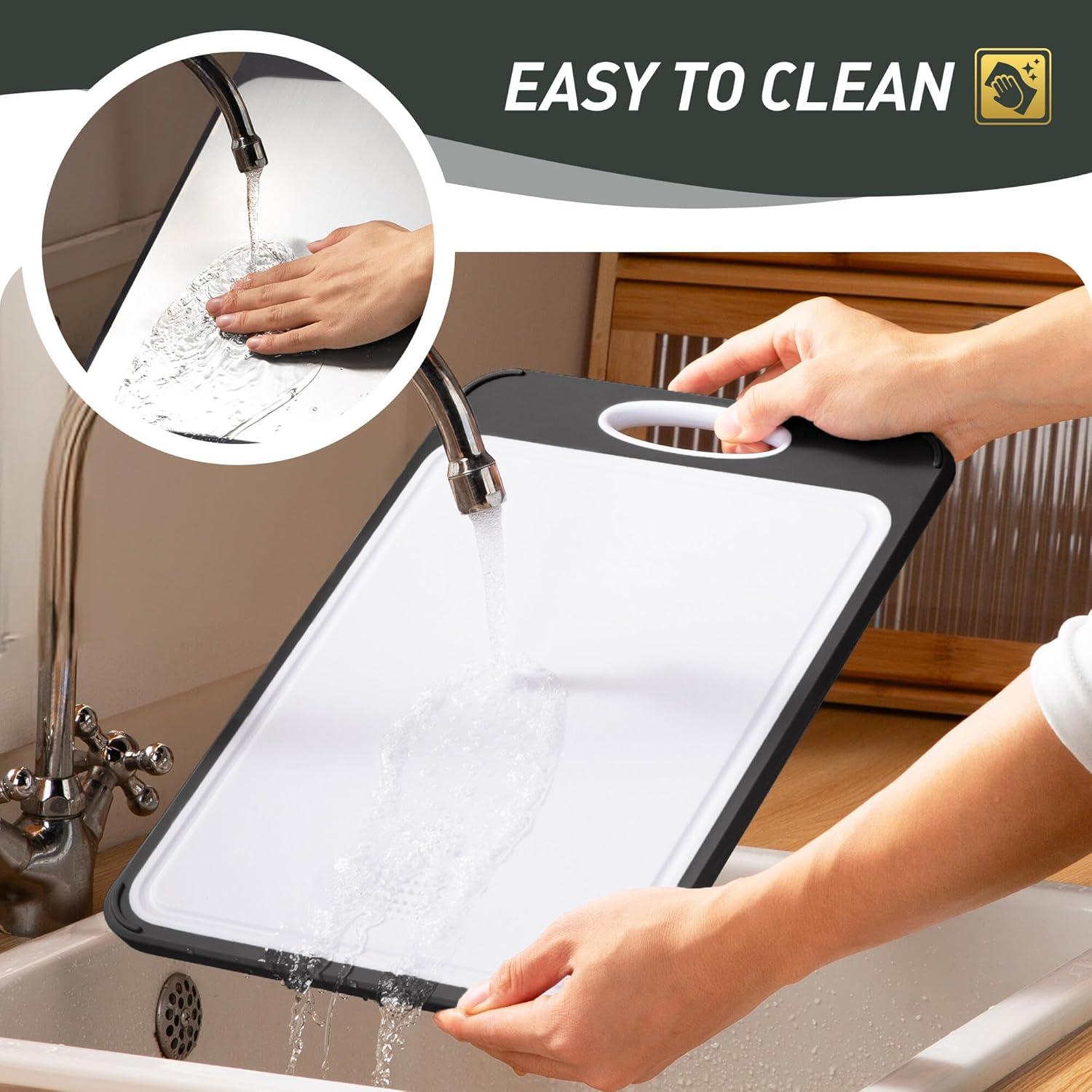 Tabla de Cortar Doble Cara Socisen Acero Inoxidable 40x27 cm