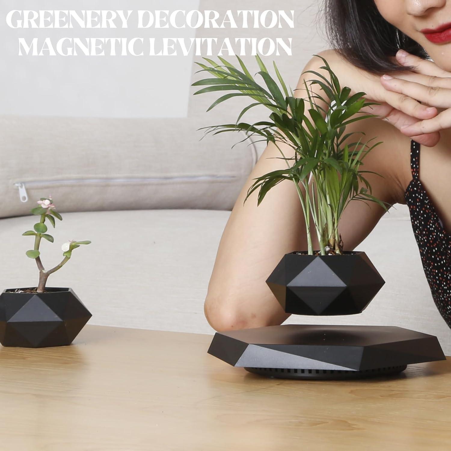 Maceta Flotante MOOCCI Hexagonal para Suculentas 19.5cm