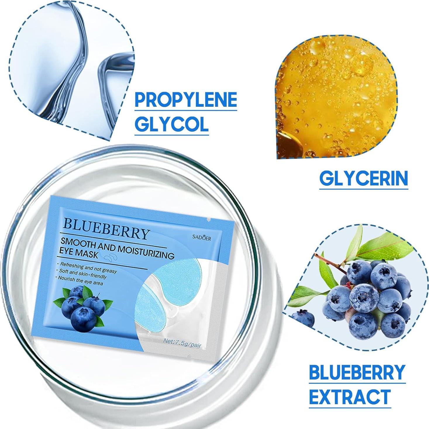 Parche para Ojos Ruzzut - 28 Pares Gel Colágeno Hidratante