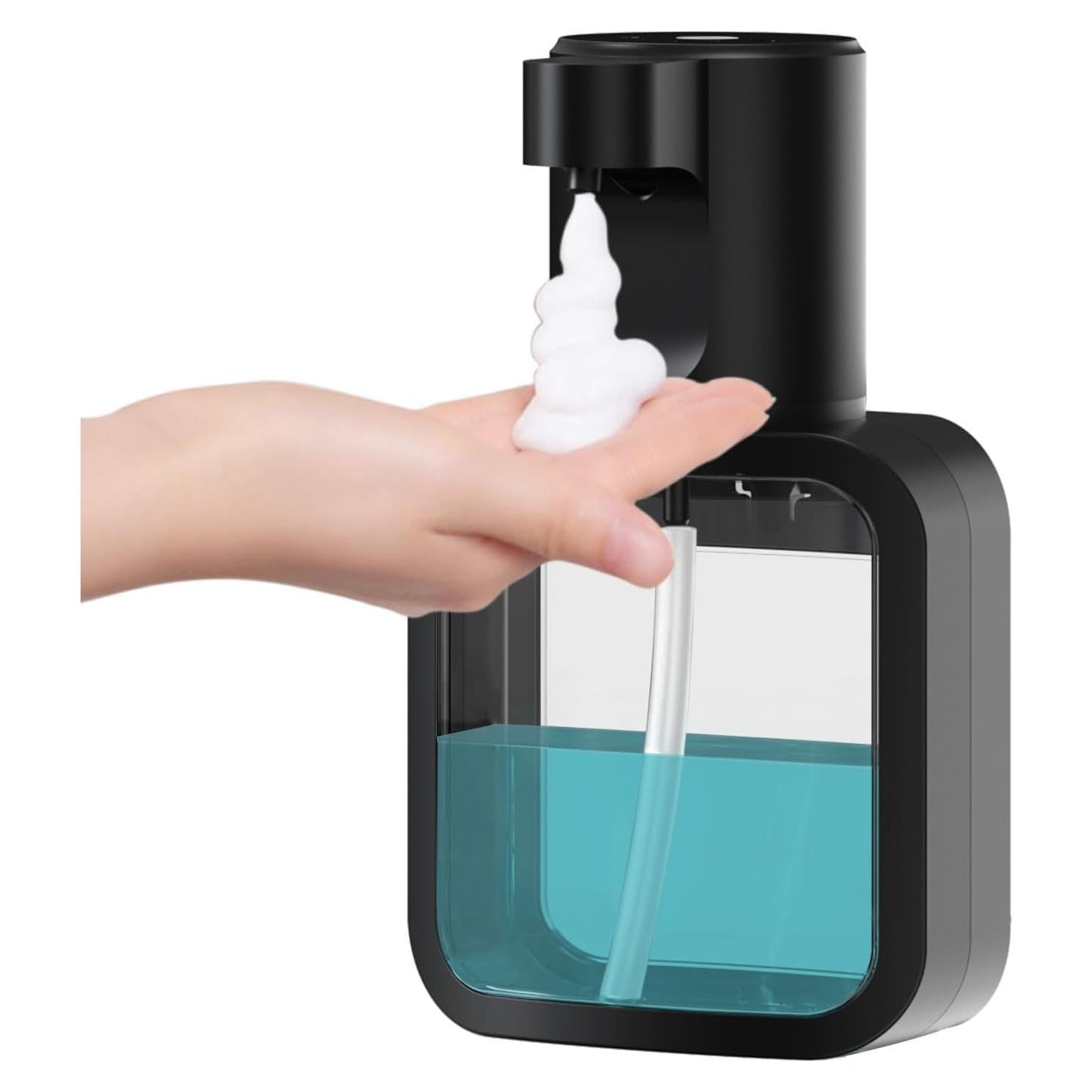 Dispensador de Jabón Espumoso Automático MineWon Negro 500ml