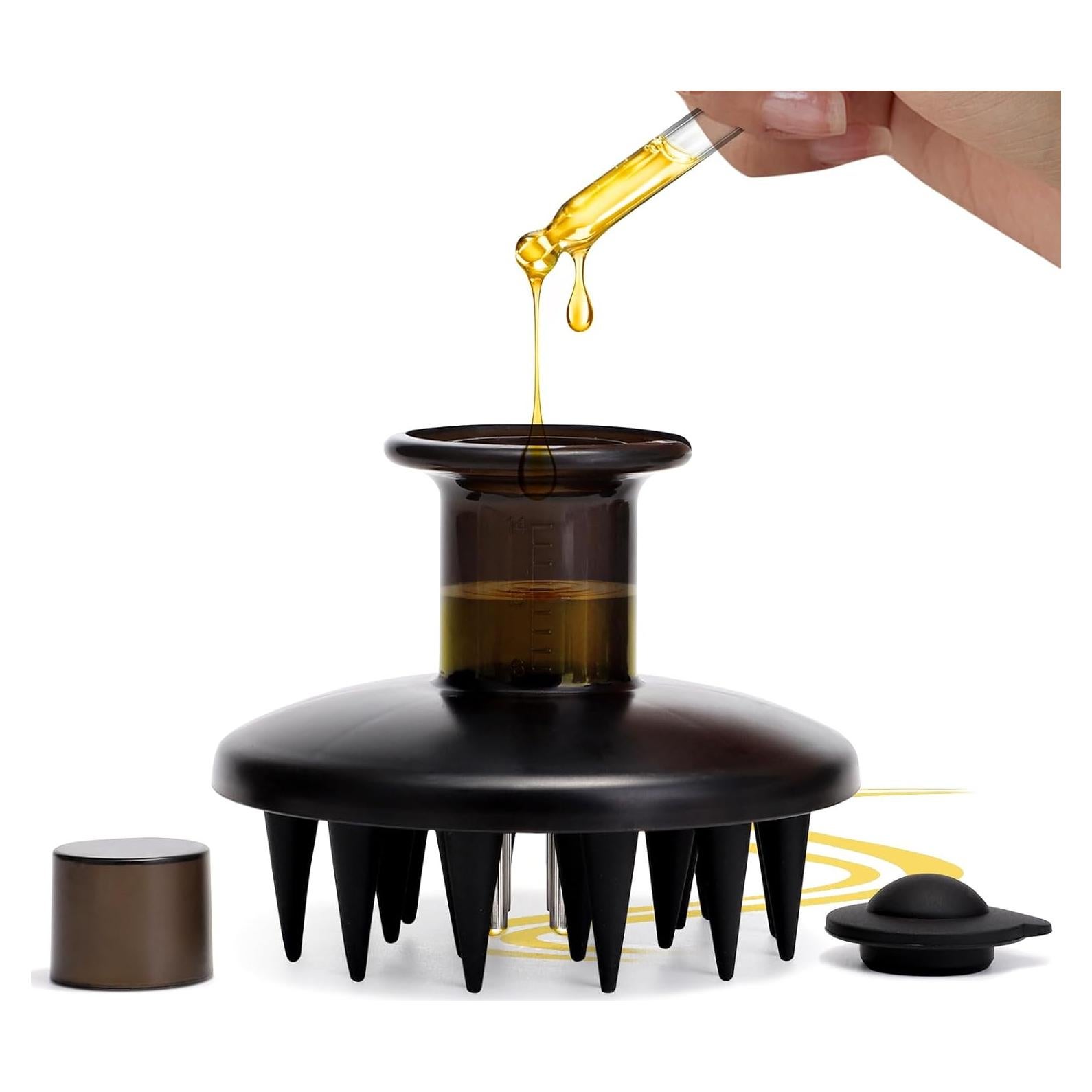 Cepillo Aplicador de Aceite TOCULAB para Crecimiento del Cabello