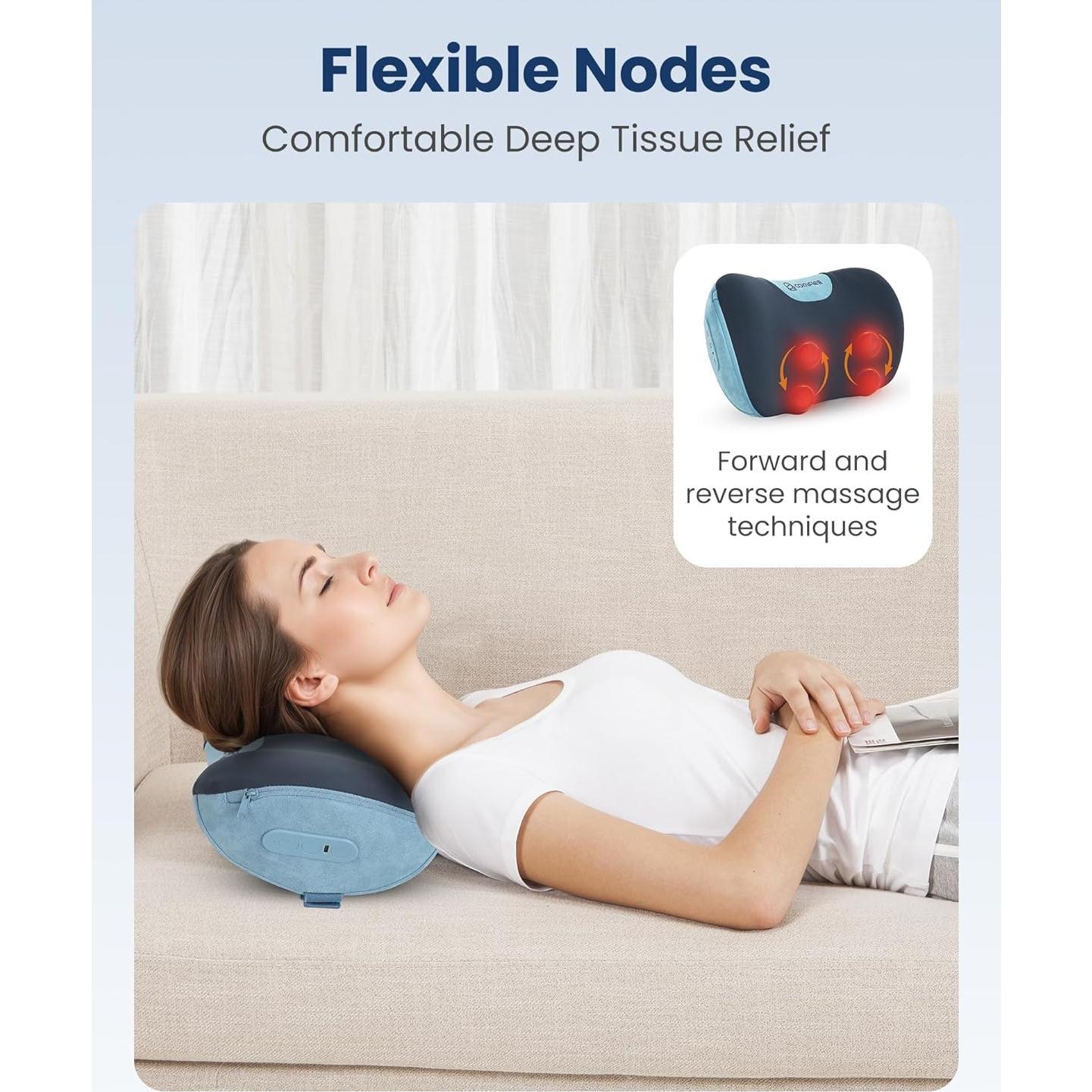 Masajeador de Cuello y Espalda Comfier CF-6419 Inalámbrico 3D