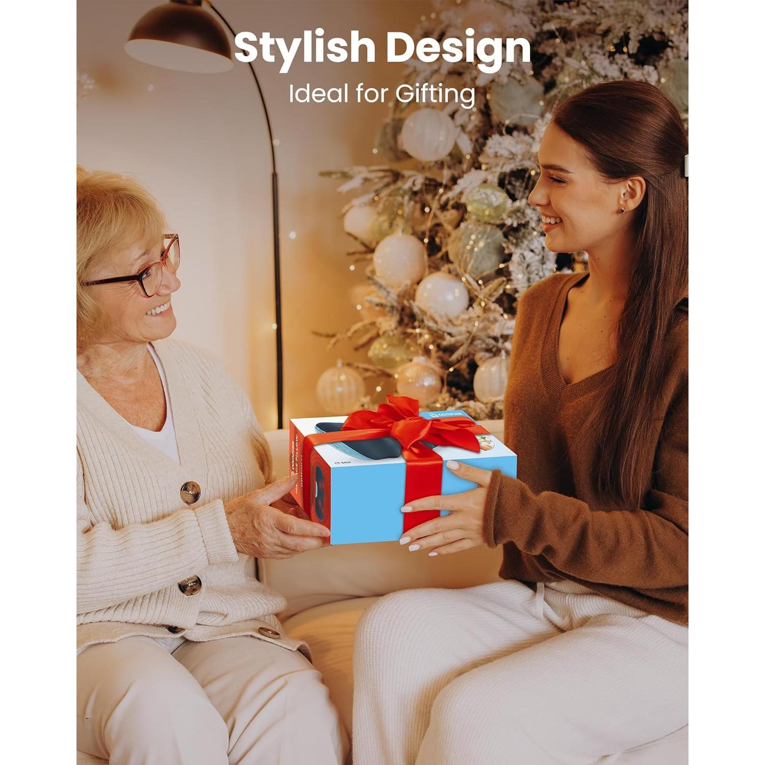 Masajeador de Cuello y Espalda Comfier CF-6419 Inalámbrico 3D